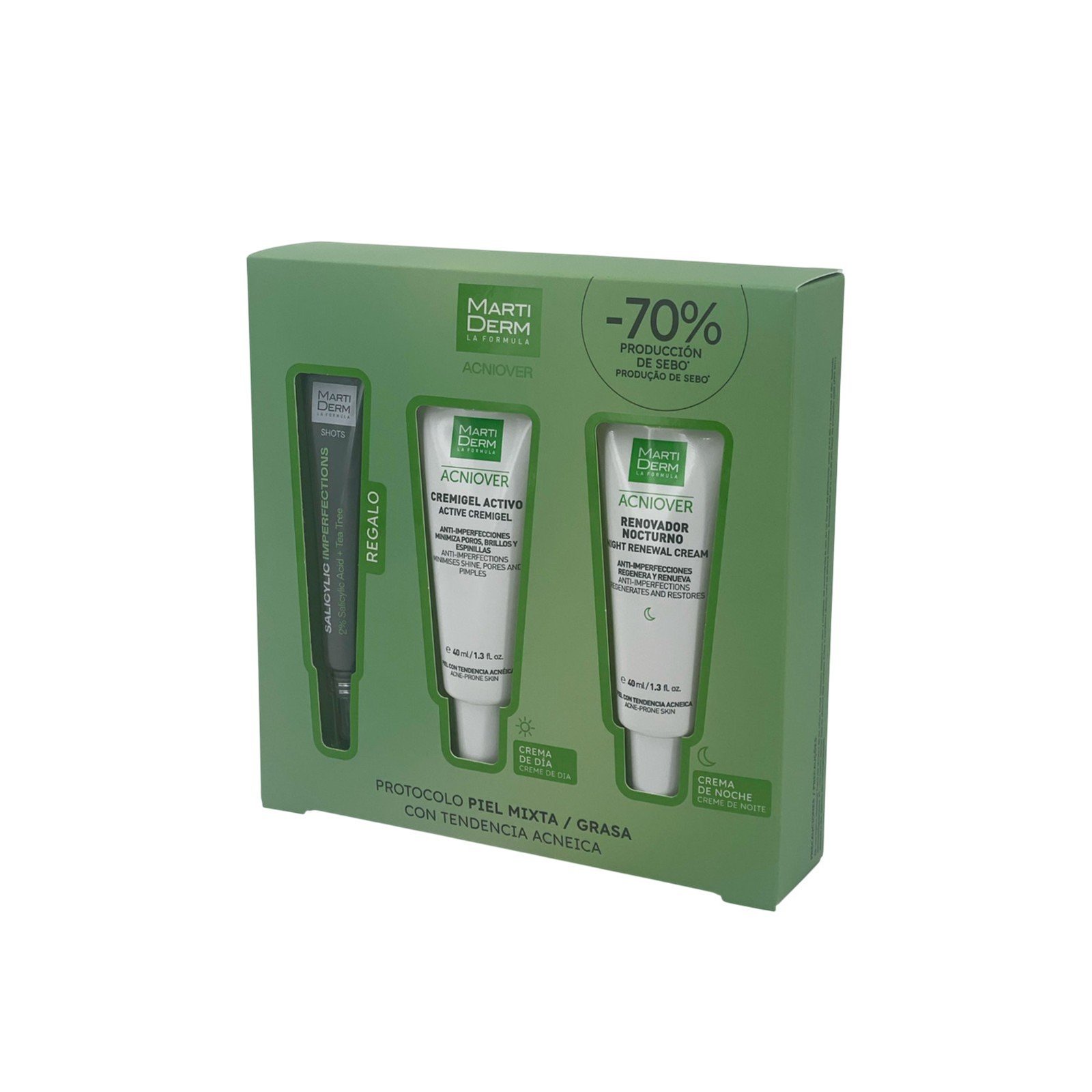 Martiderm Acniover Acne Prone Protocol Set