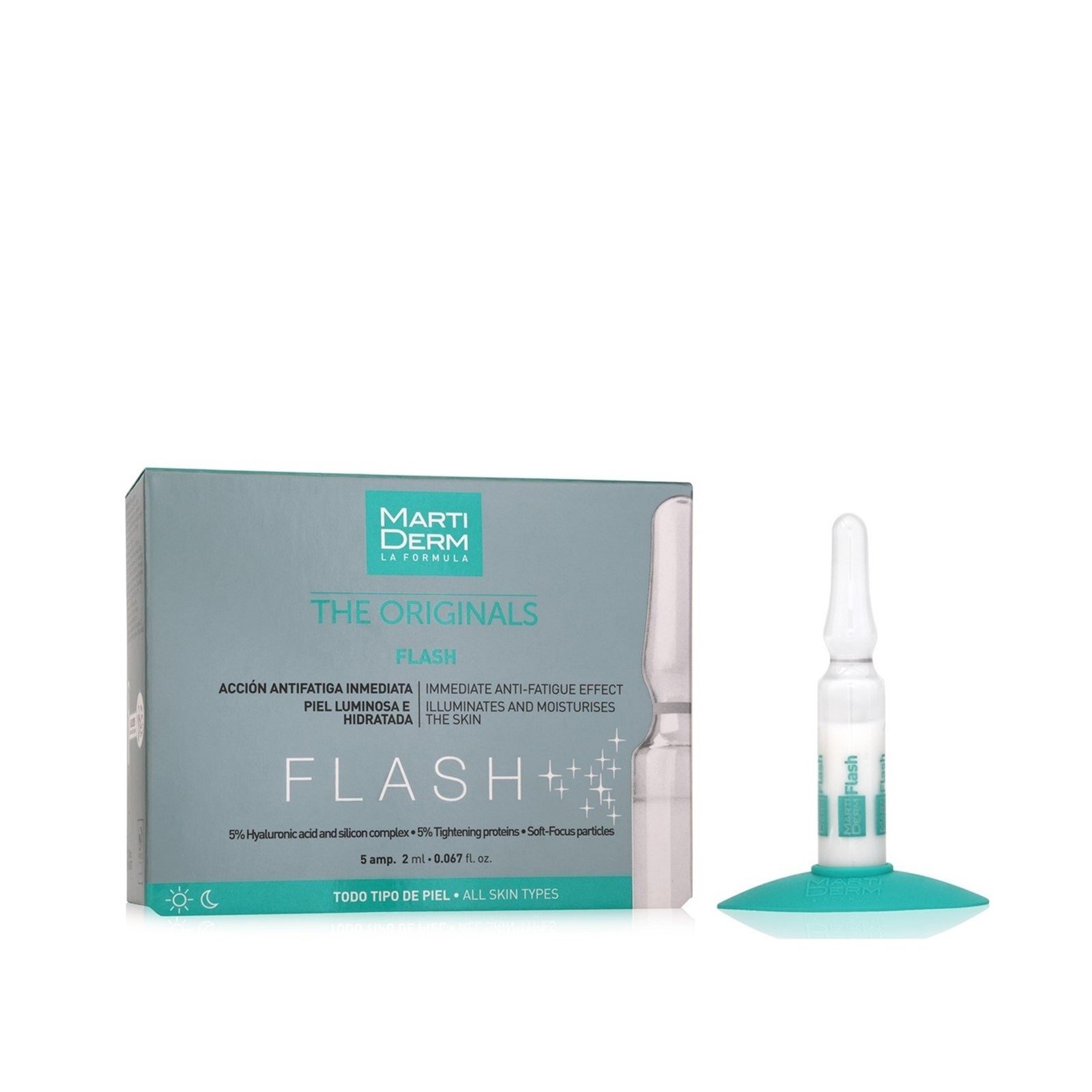 Martiderm The Originals Flash Ampoules Instant Radiance Effect 2ml