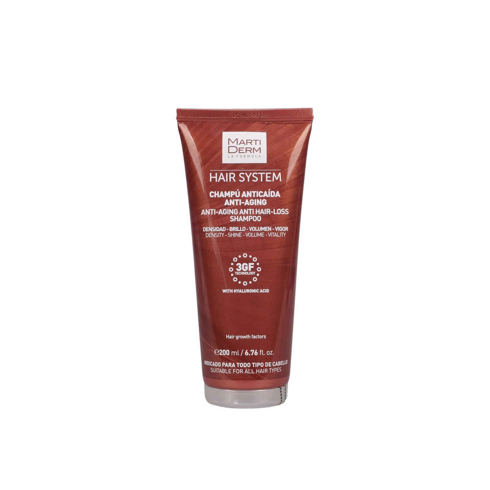 Martiderm Hair System 3GF Anti-Aging Shampoo gegen Haarausfall 200ml