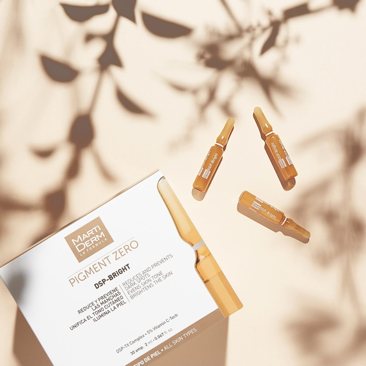Martiderm Pigment Zero DSP-Bright Dark Spots Ampoules 30x2ml (30x0.07fl oz)