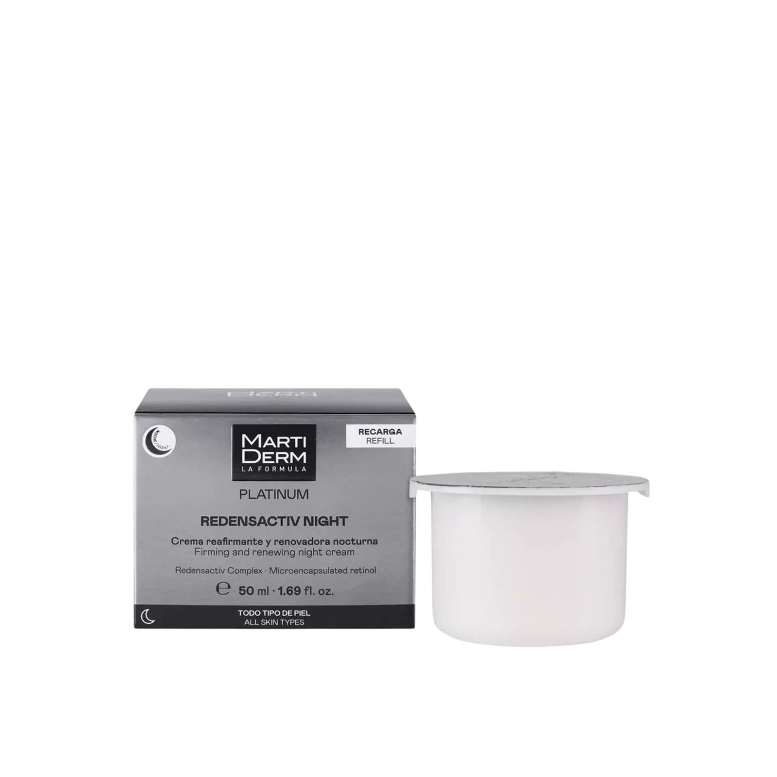 Martiderm Platinum Redensactiv Firming and Renewing Night Cream Refill 50ml