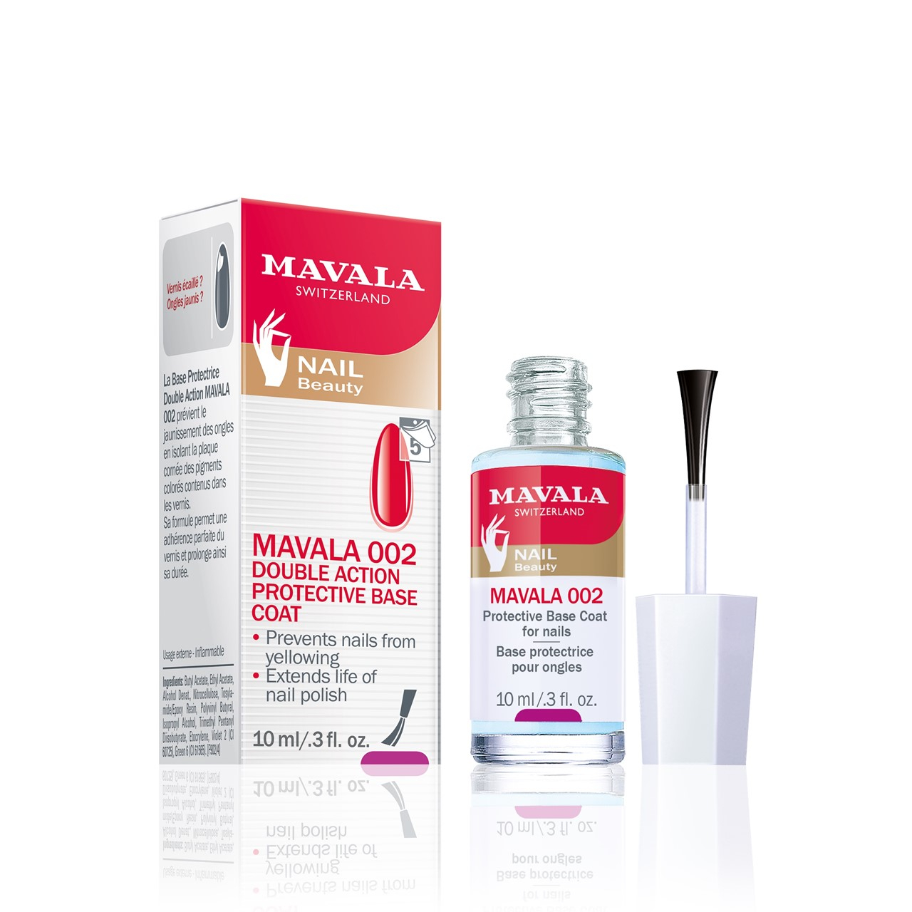 Mavala 002 Zaštitni Bazni Lak Sa Dvostrukim Dejstvom 10ml