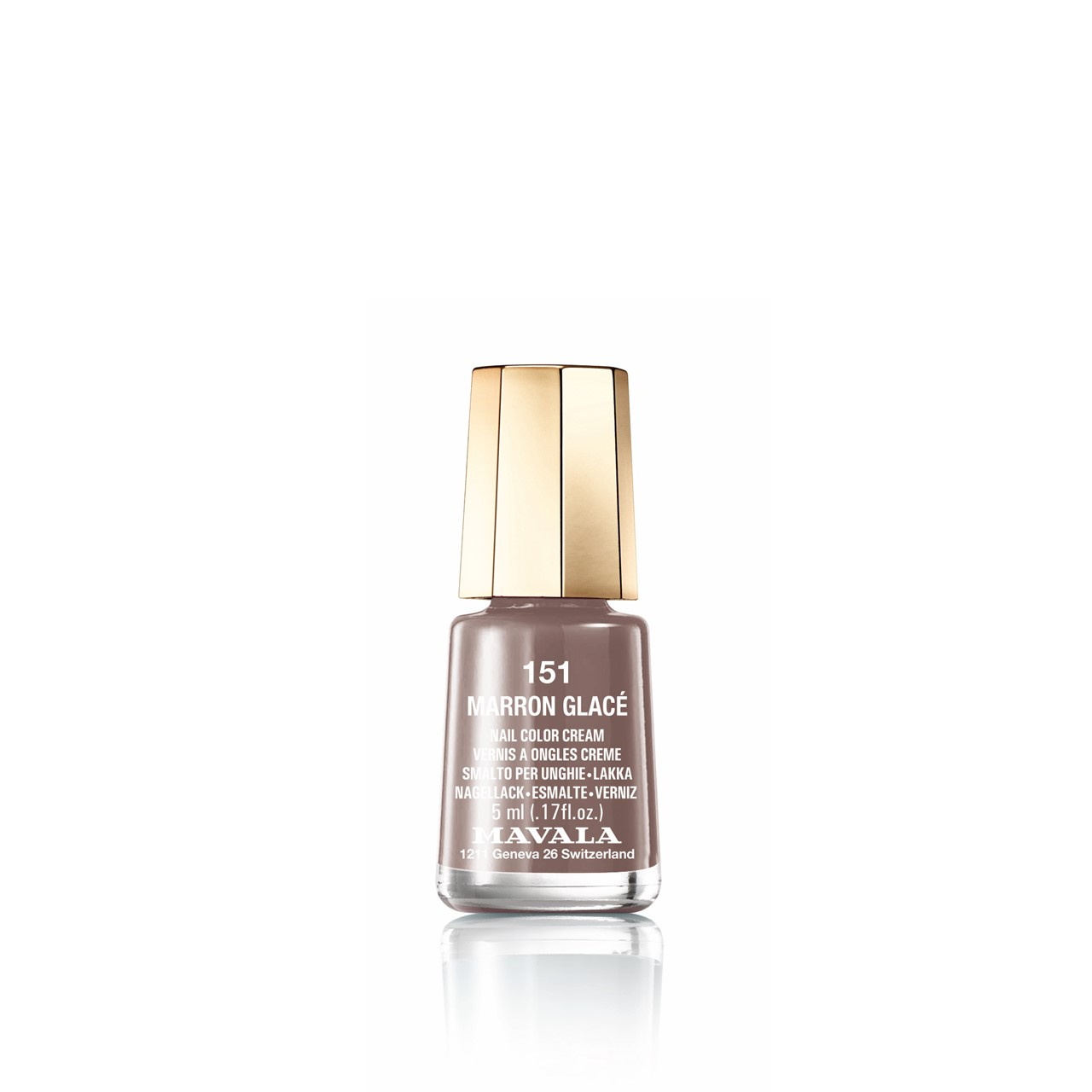 Mavala Nail Color Cream 151 Marron Glacé 5ml (0.17fl oz)