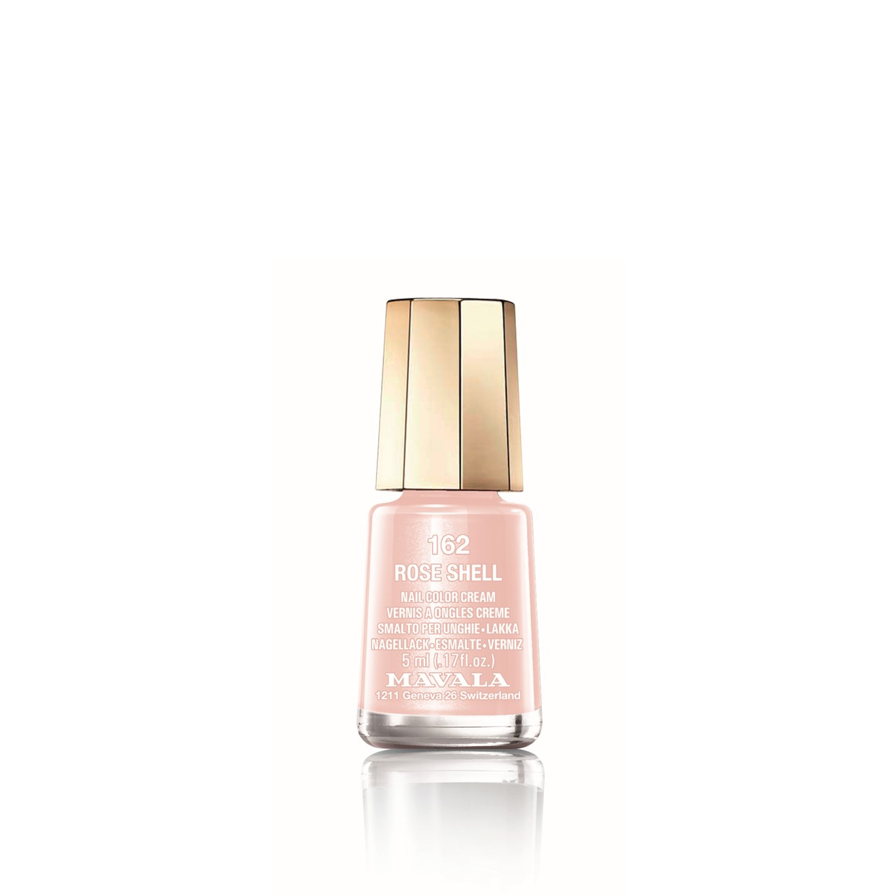 Mavala Nail Color Cream 162 Rose Shell 5ml (0.17fl oz)