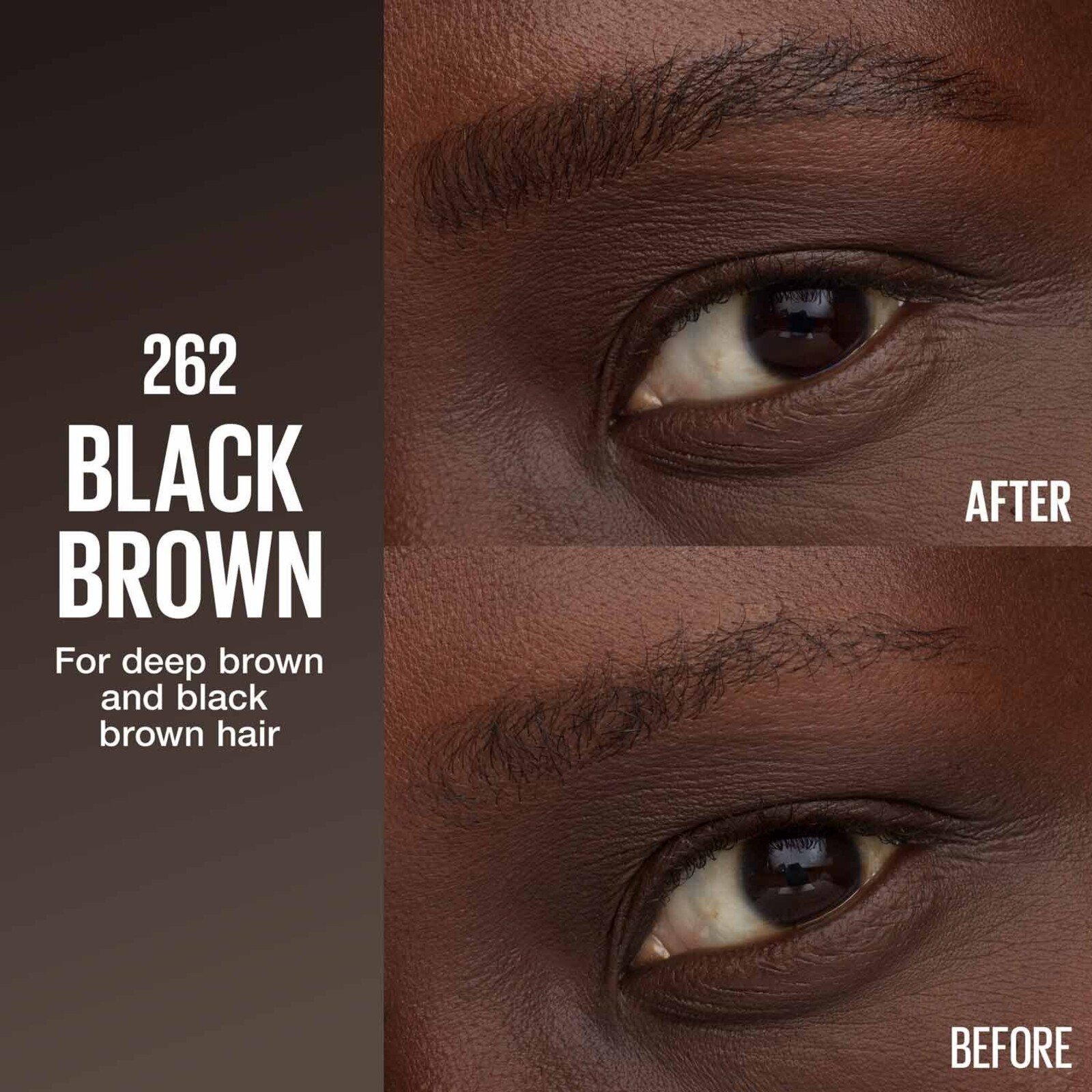 Maybelline Insertos para Cejas Herramienta Multiplicadora de Cejas 06 Black Brown