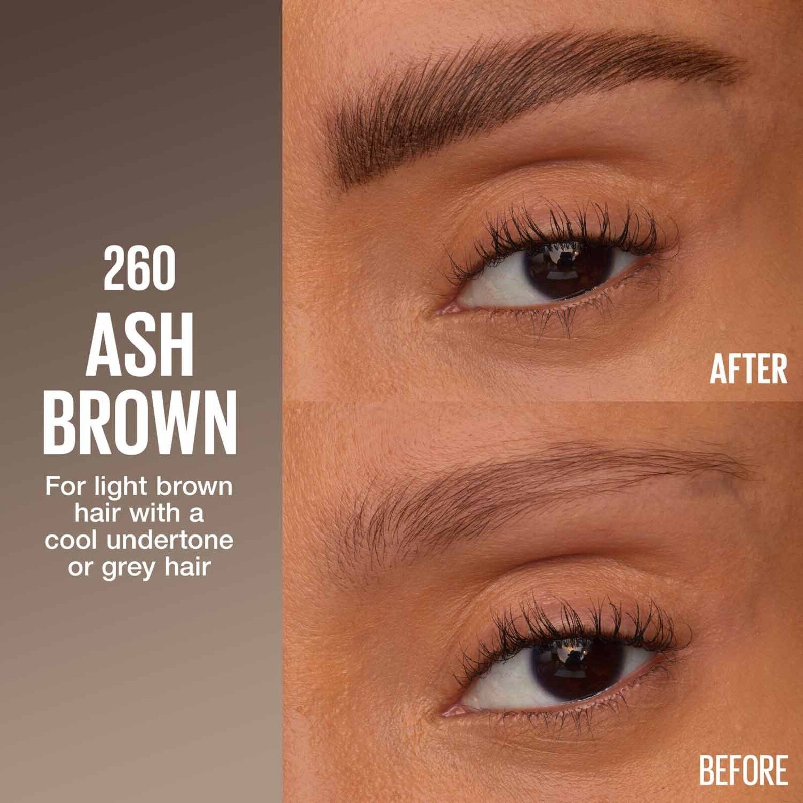 Maybelline Brow Inserts Brow Multiplying Tool 4.5 Ash Brown