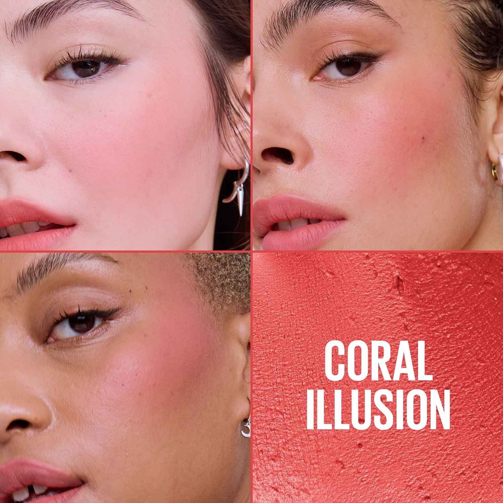 Maybelline Cloudtopia Cheek & Lip Mousse Blush 05 Coral Illusion 5g