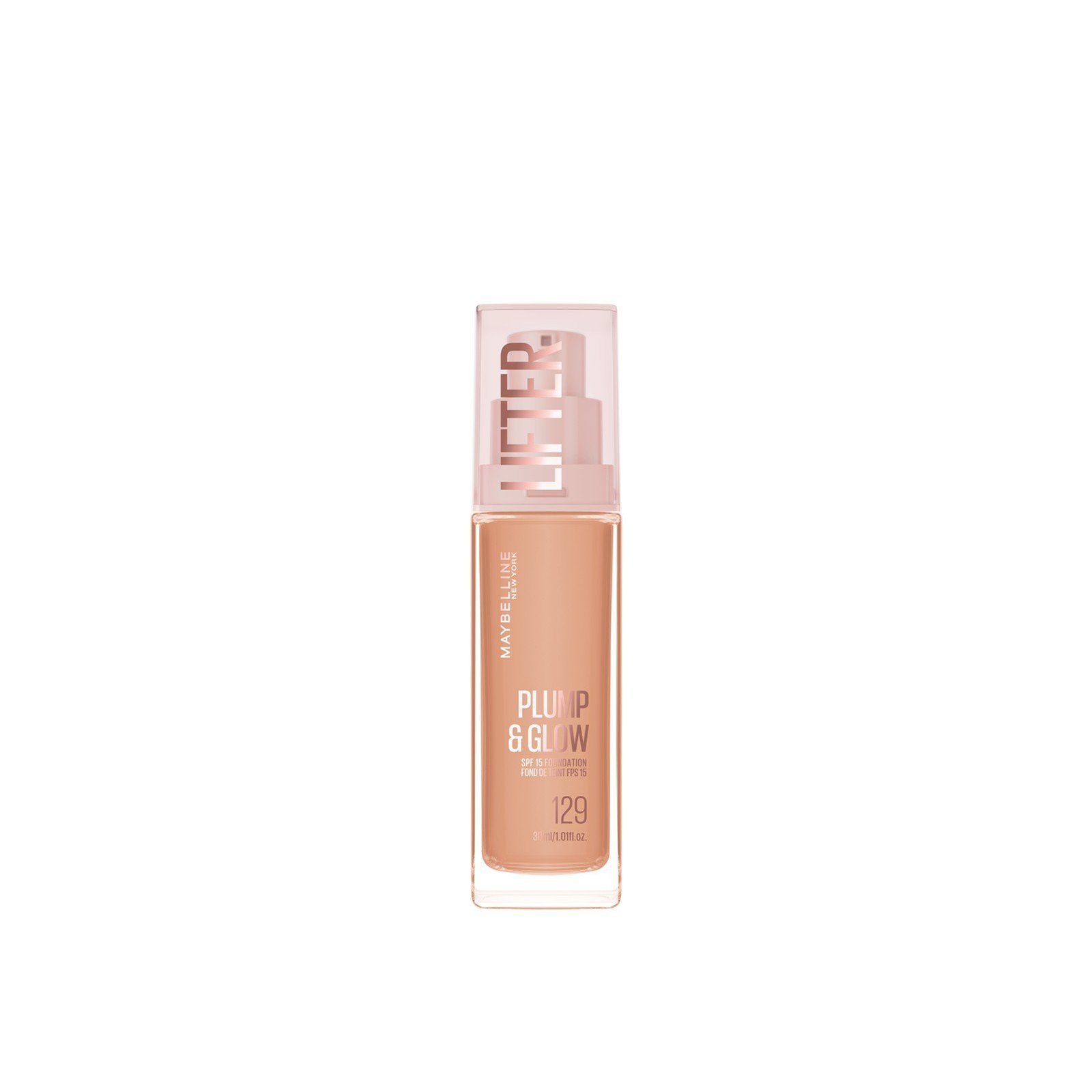 Maybelline Lifter Plump & Glow أساس تجميلي SPF15