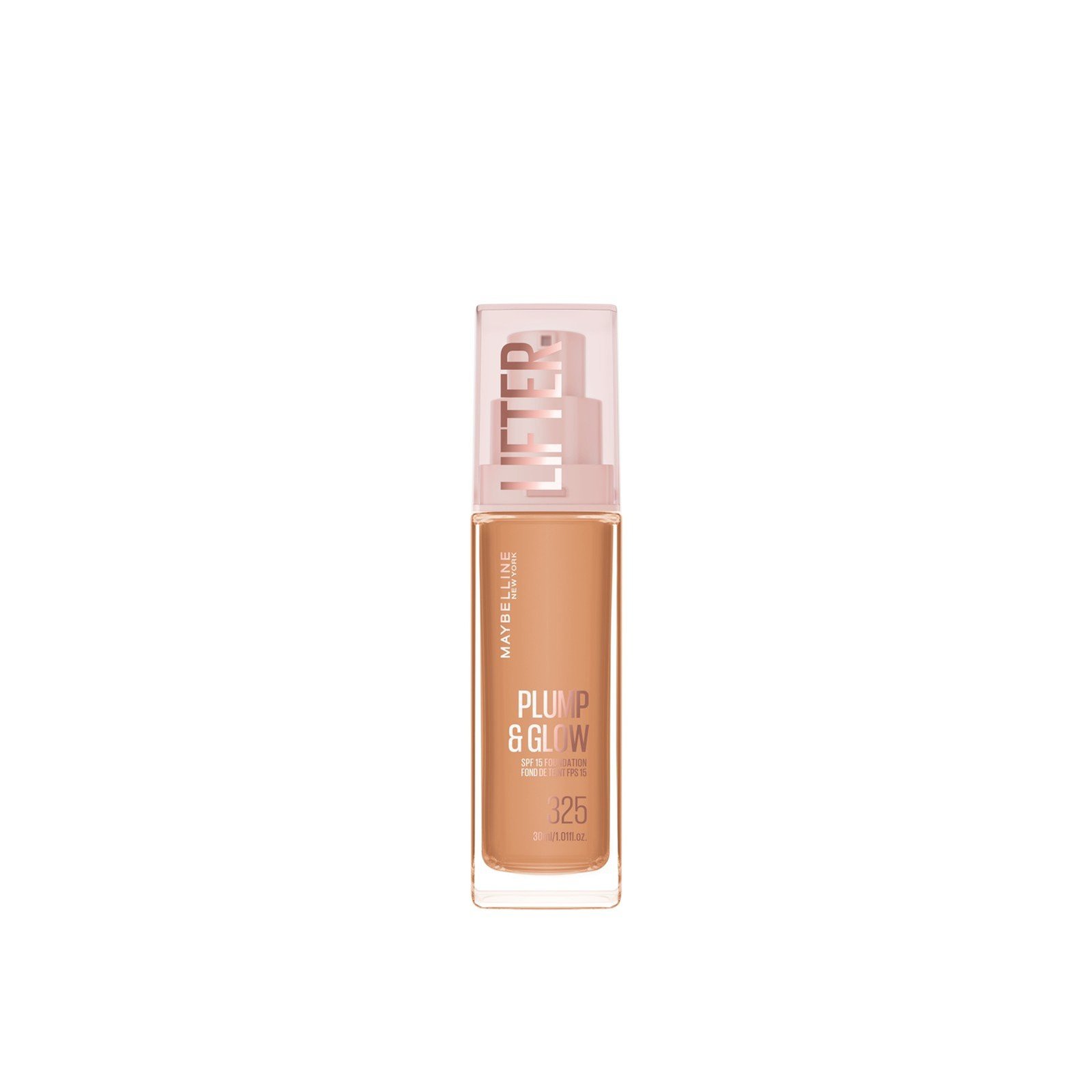 Maybelline Lifter Plump & Glow كريم الأساس SPF15 325 30ml