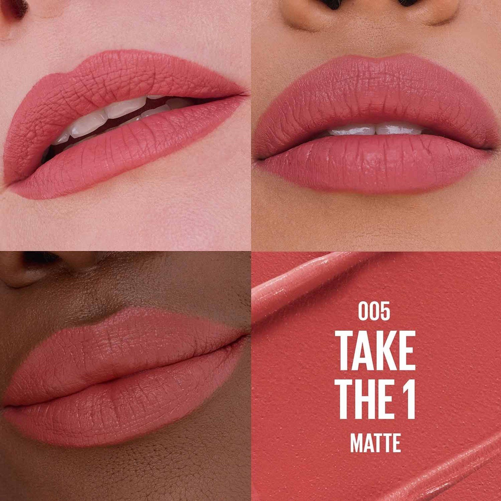Maybelline Moisturizing Serum Matte Lipstick 005 Take The 1