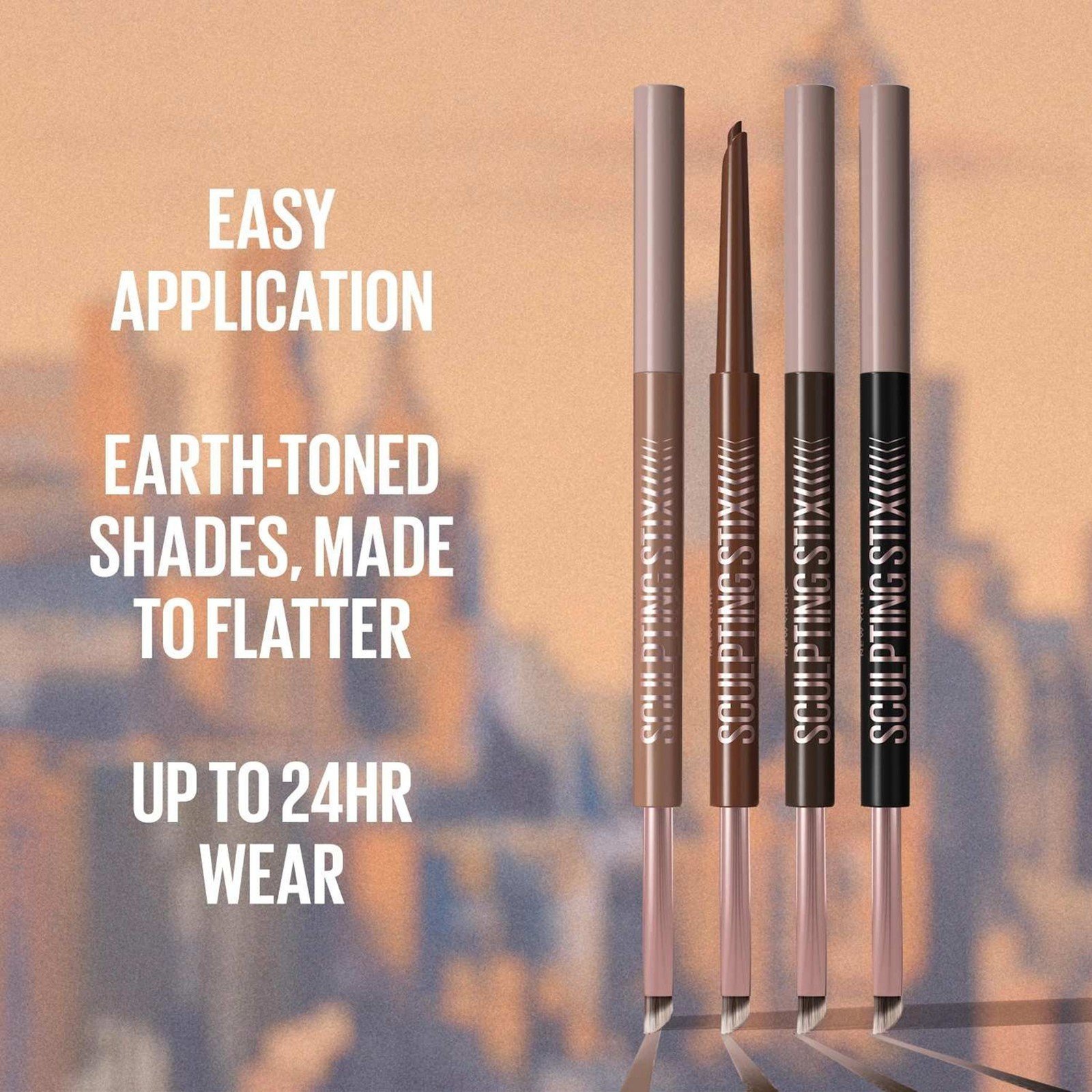 Maybelline Sculpting Stix Delineador y Brocha 2 en 1 014 Mocha Contour