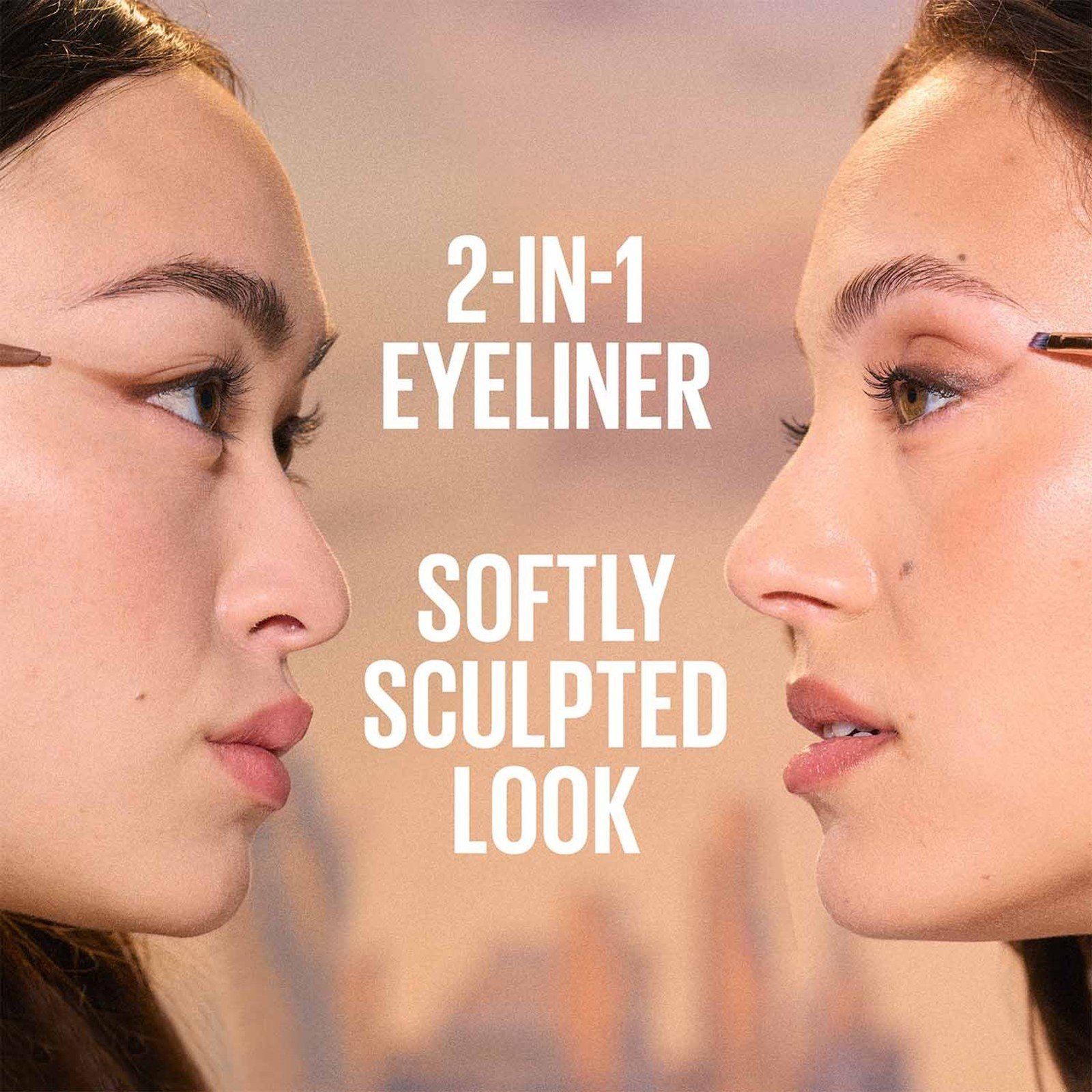 Maybelline Sculpting Stix Delineador y Pincel 2 en 1 016 Black Blur