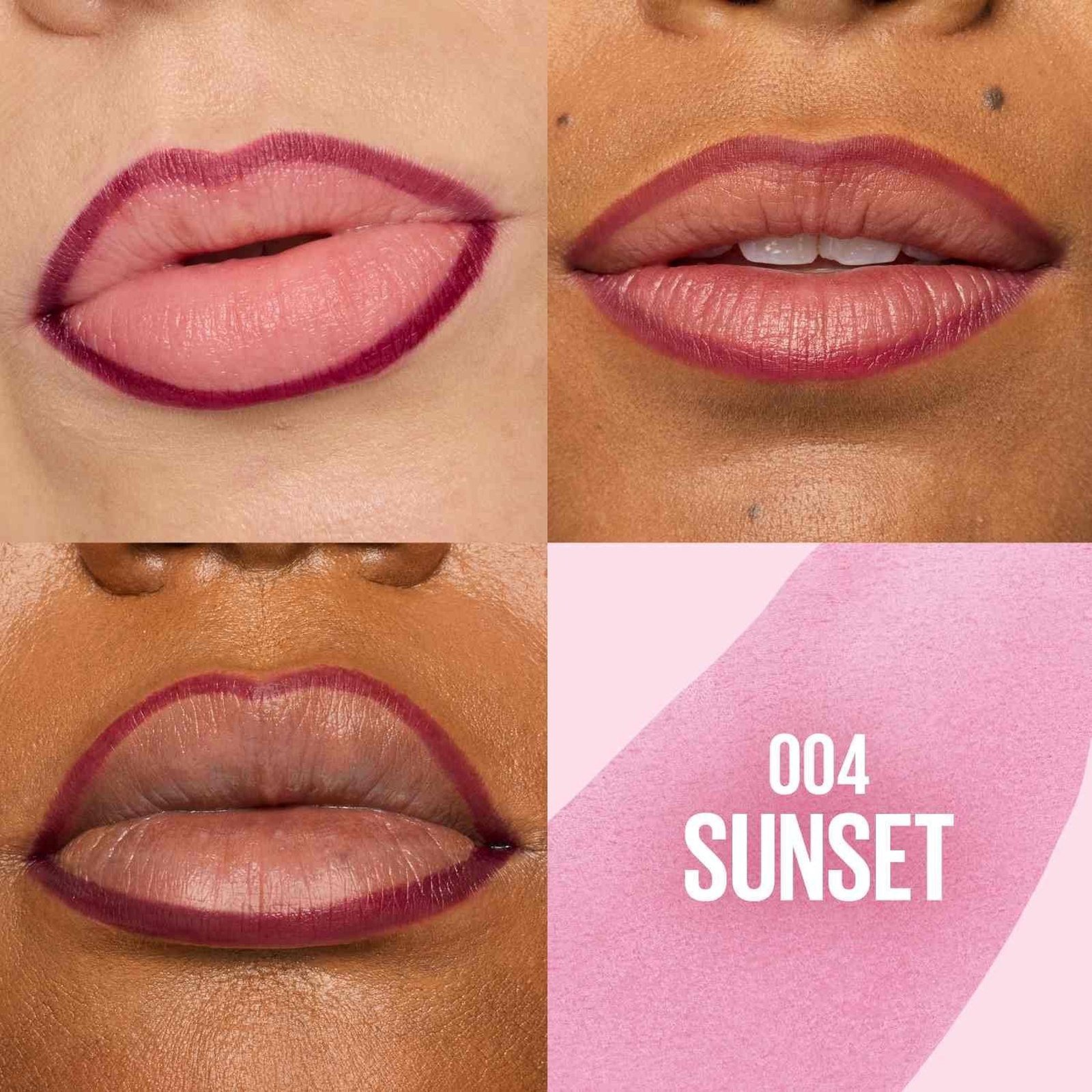 Maybelline Superstay Peel-Off Lip Liner 004 Sunset 4.8ml
