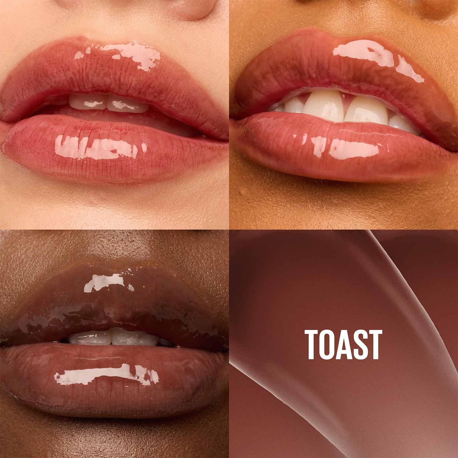 Maybelline ملمع الشفاه Lifter Gloss + حمض الهيالورونيك 29 Toast ‏5.4ml