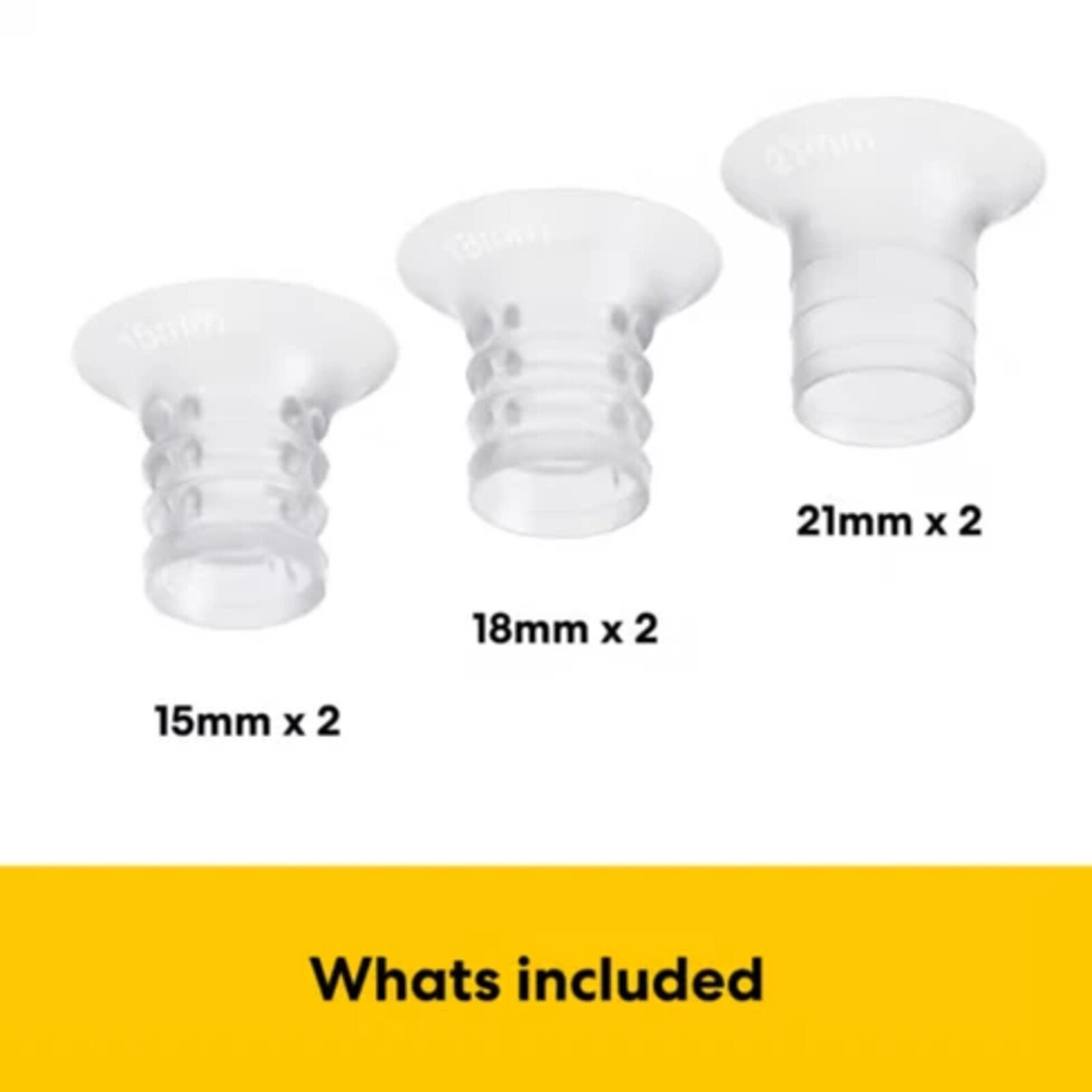 Medela Inserts Compatible with Breast Shields x6