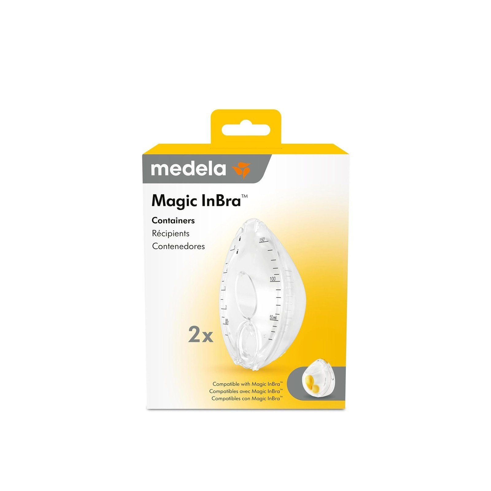 Medela Magic InBra™ Muttermilchbehälter x2