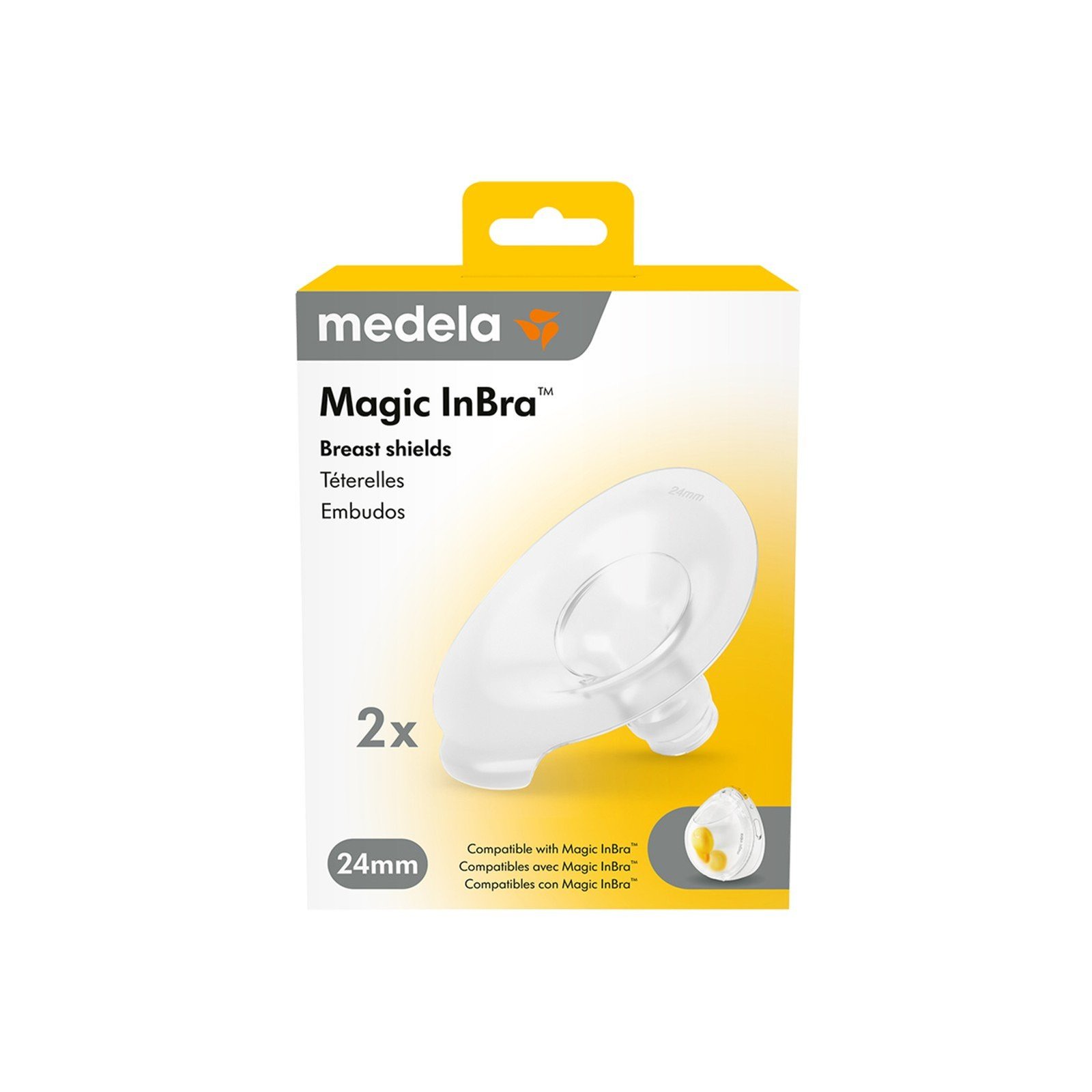 Medela Magic InBra™ Lejki do Piersi 24mm x2