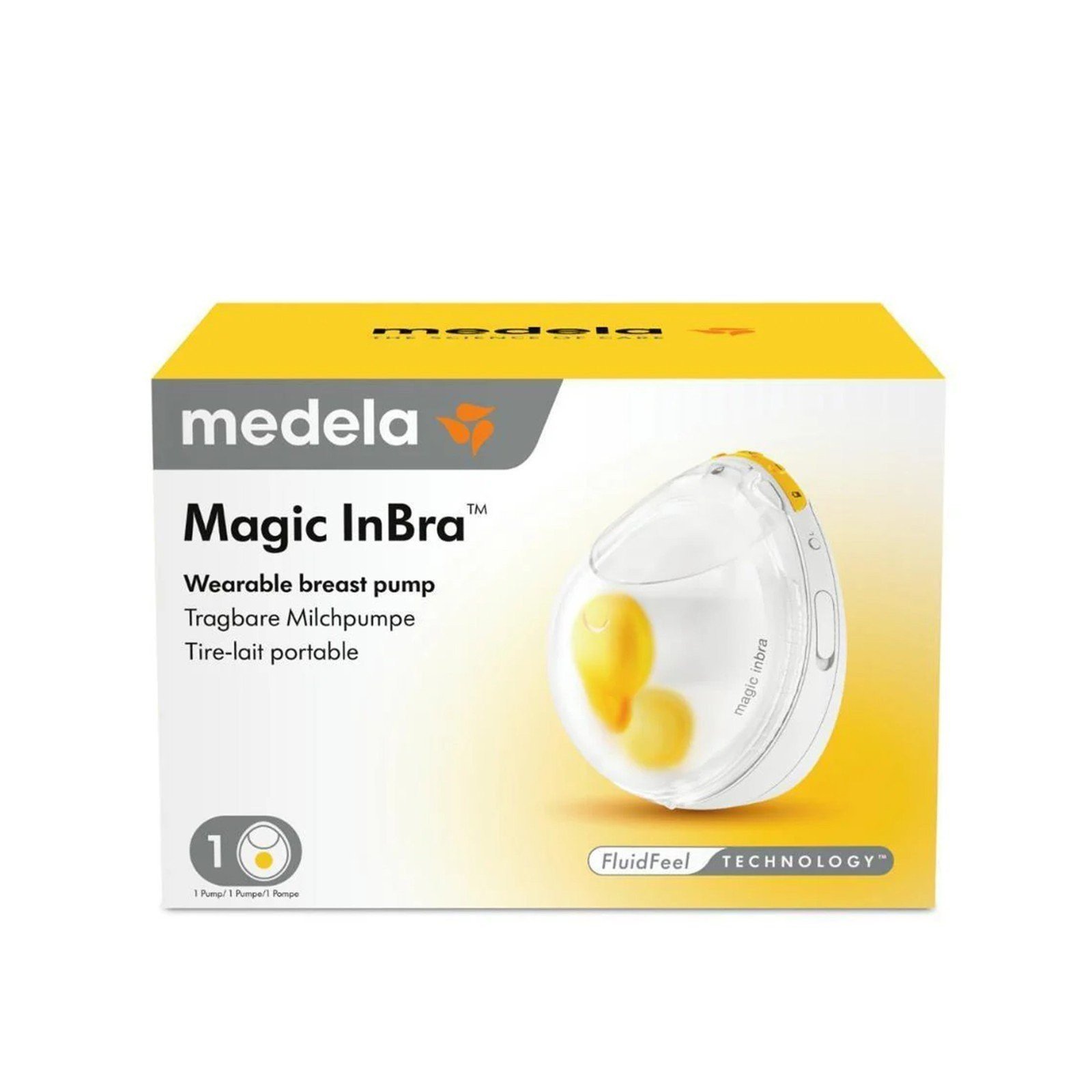 Medela Magic InBra™ مضخة الثدي الفردية القابلة للارتداء