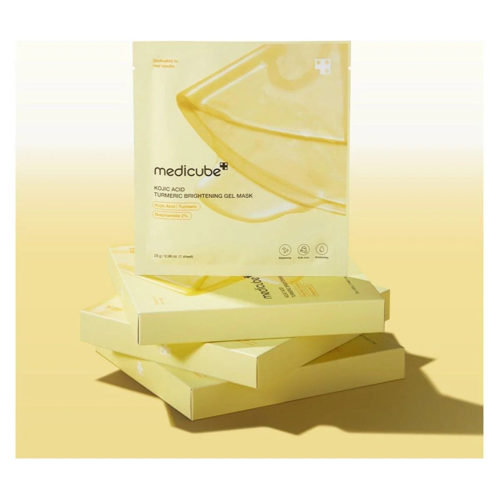 Medicube Kojic Acid Turmeric Brightening Gel Mask 28g