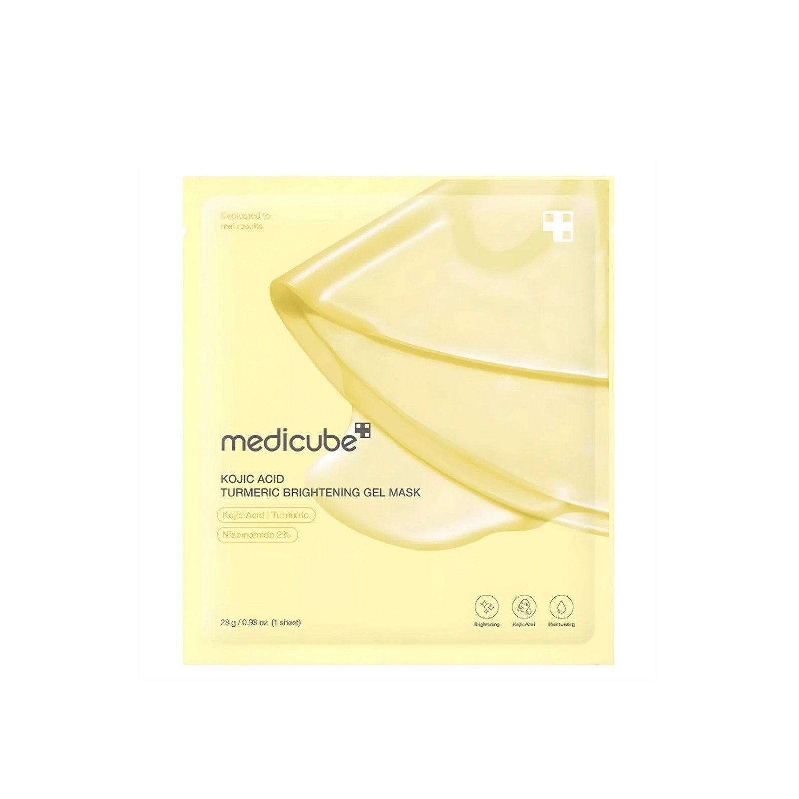 Medicube Kojic Acid Turmeric Brightening Gel Mask 28g