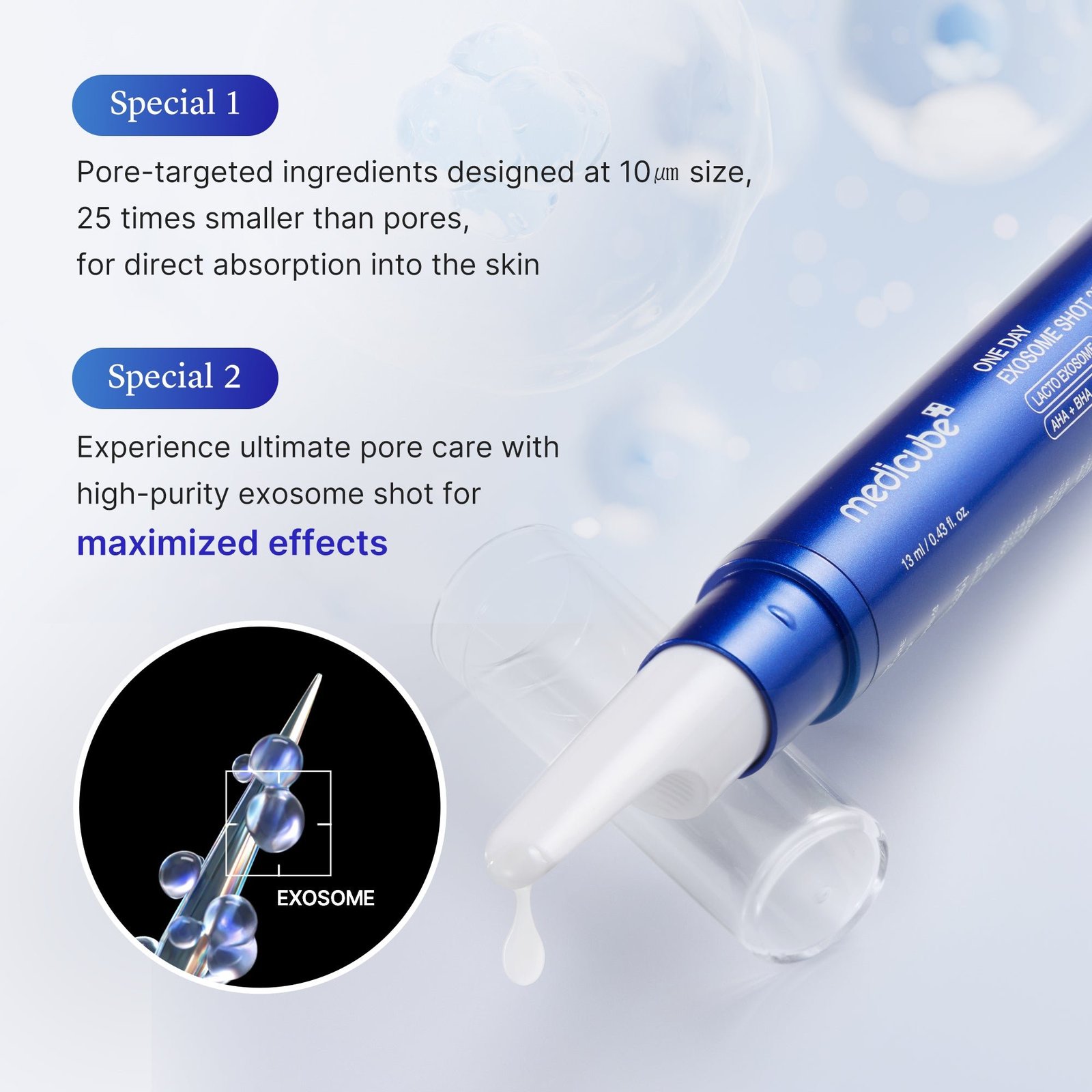 Medicube One Day Exosome Shot 7500 30ml