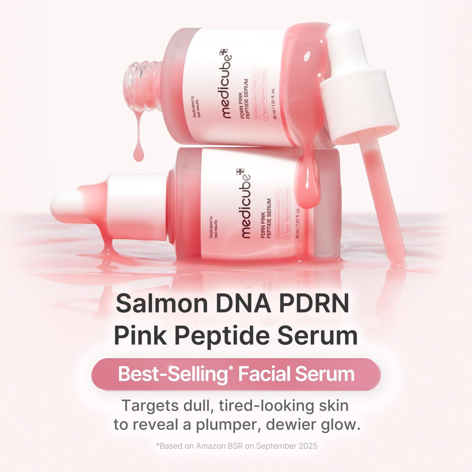 Medicube PDRN سيروم البيبتيد الوردي 30ml