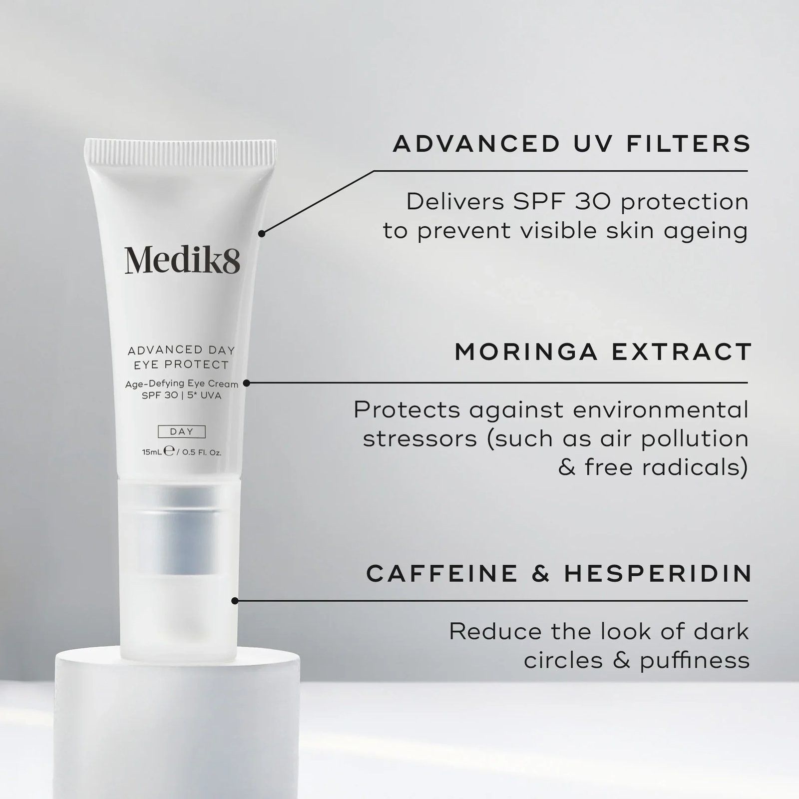 Medik8 Advanced Day Eye Protect Age-Defying Eye Cream SPF30 15ml (0.5floz)