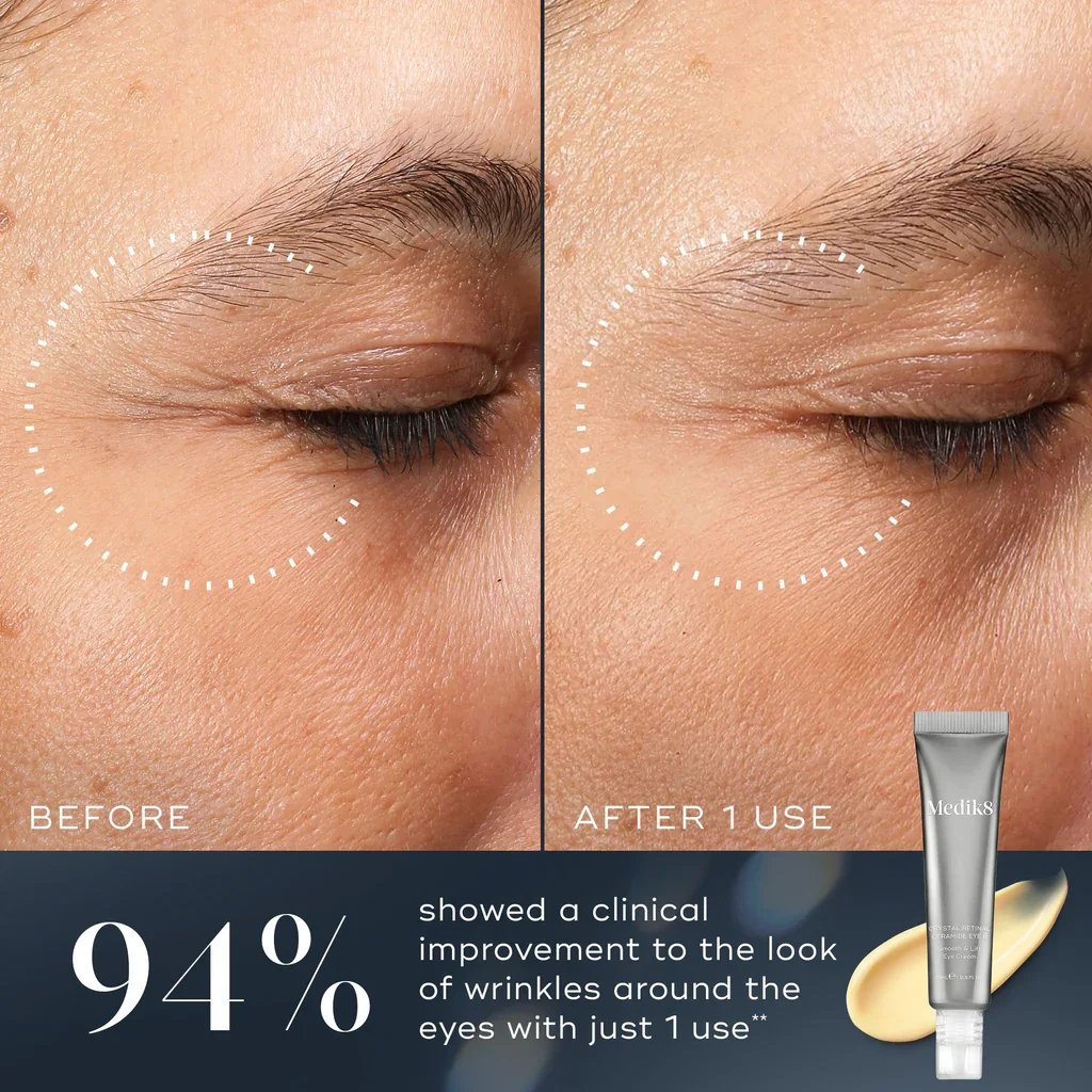 Medik8 Crystal Retinal Ceramide Eye Cream 6 15ml
