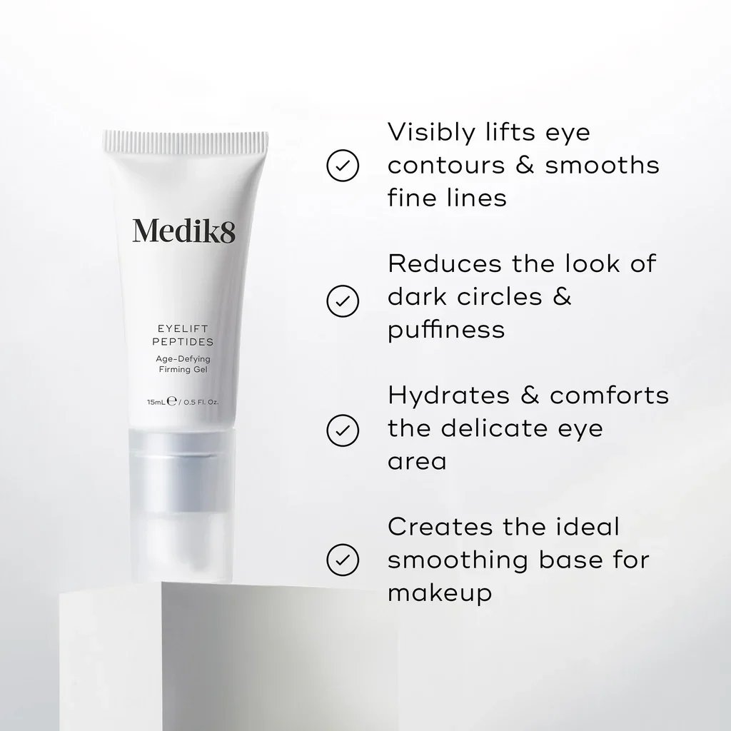 Medik8 Eyelift Peptides Gel Reafirmante Antienvelhecimento 15ml