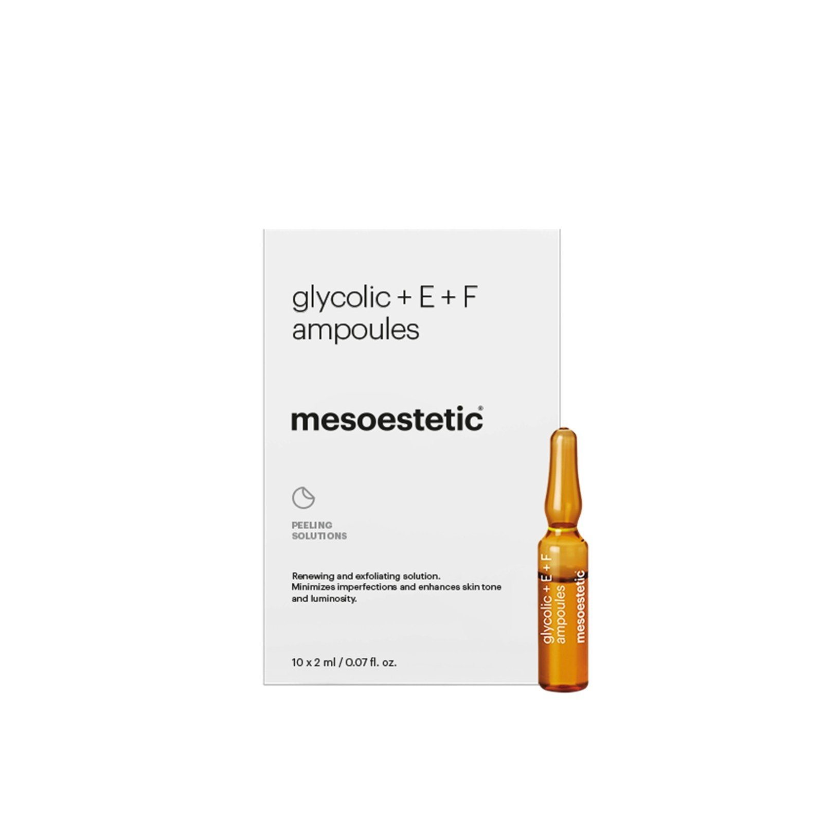 Mesoestetic Glycolic + E + F Ampullen - 10x2ml