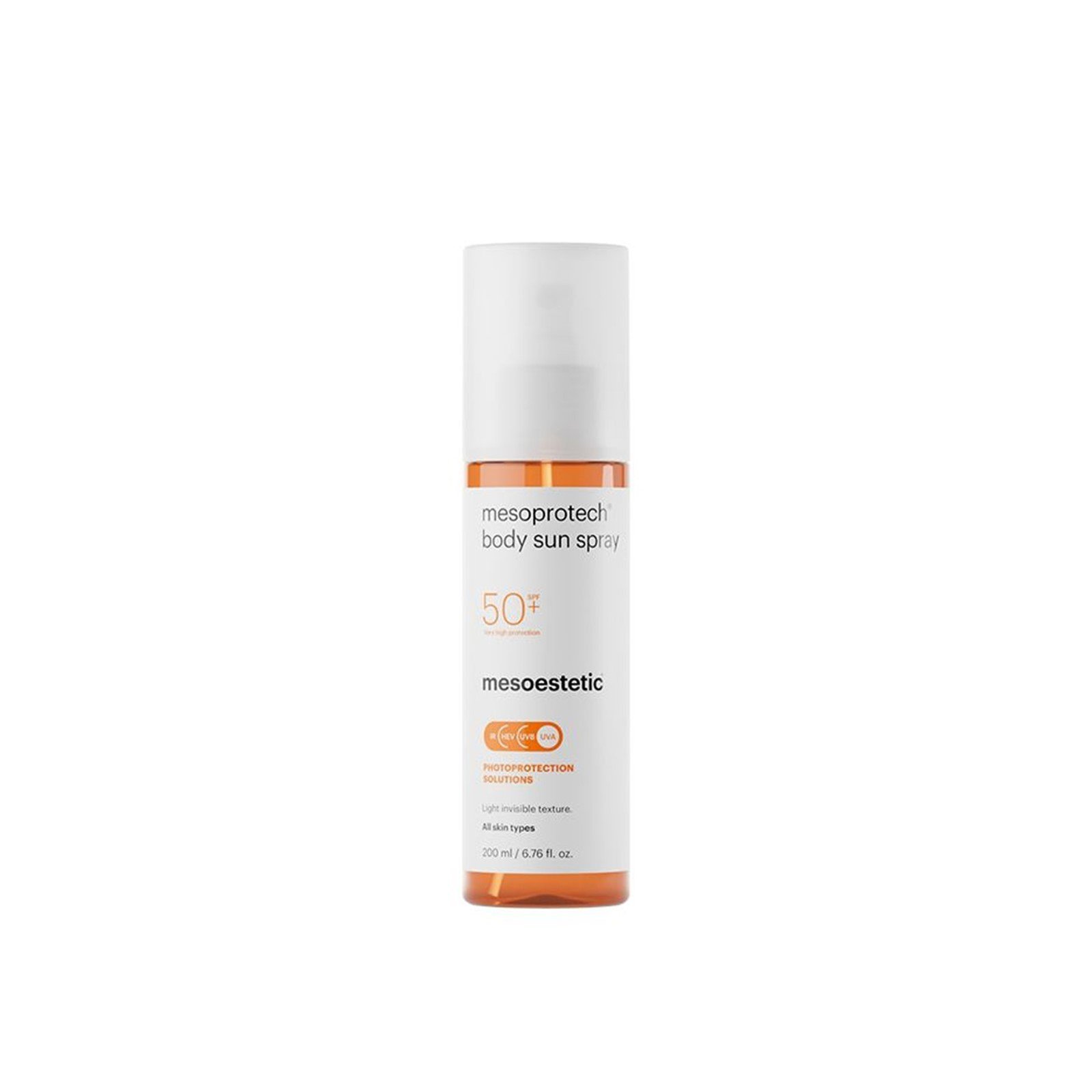 Mesoestetic Mesoprotech Körper-Sonnenspray LSF50+ 200ml