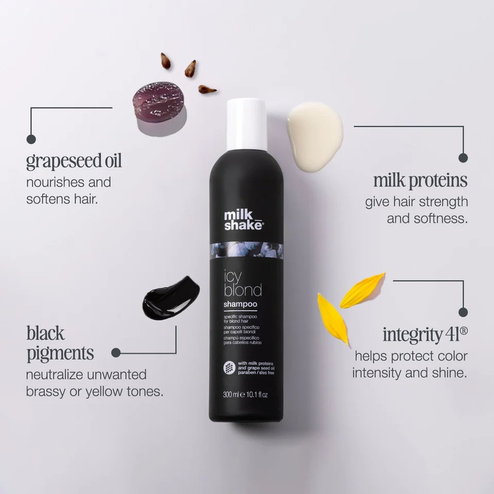 milk_shake Icy Blonde Shampoo 300ml