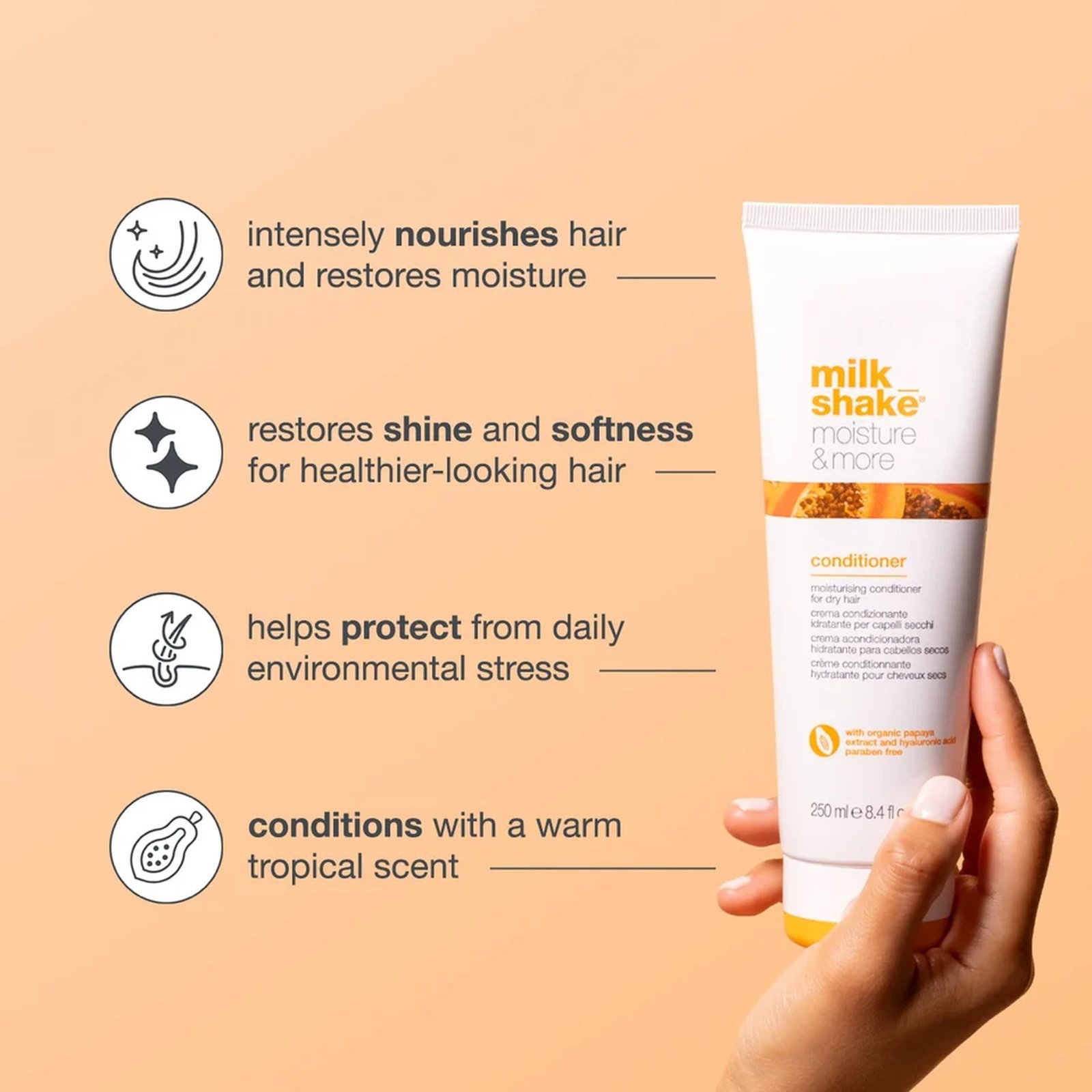 milk_shake Moisture & More Conditioner 250ml (8.45floz)