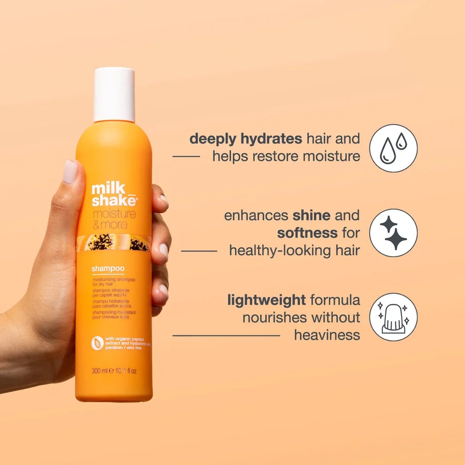 milk_shake Moisture & More Shampoo 300ml