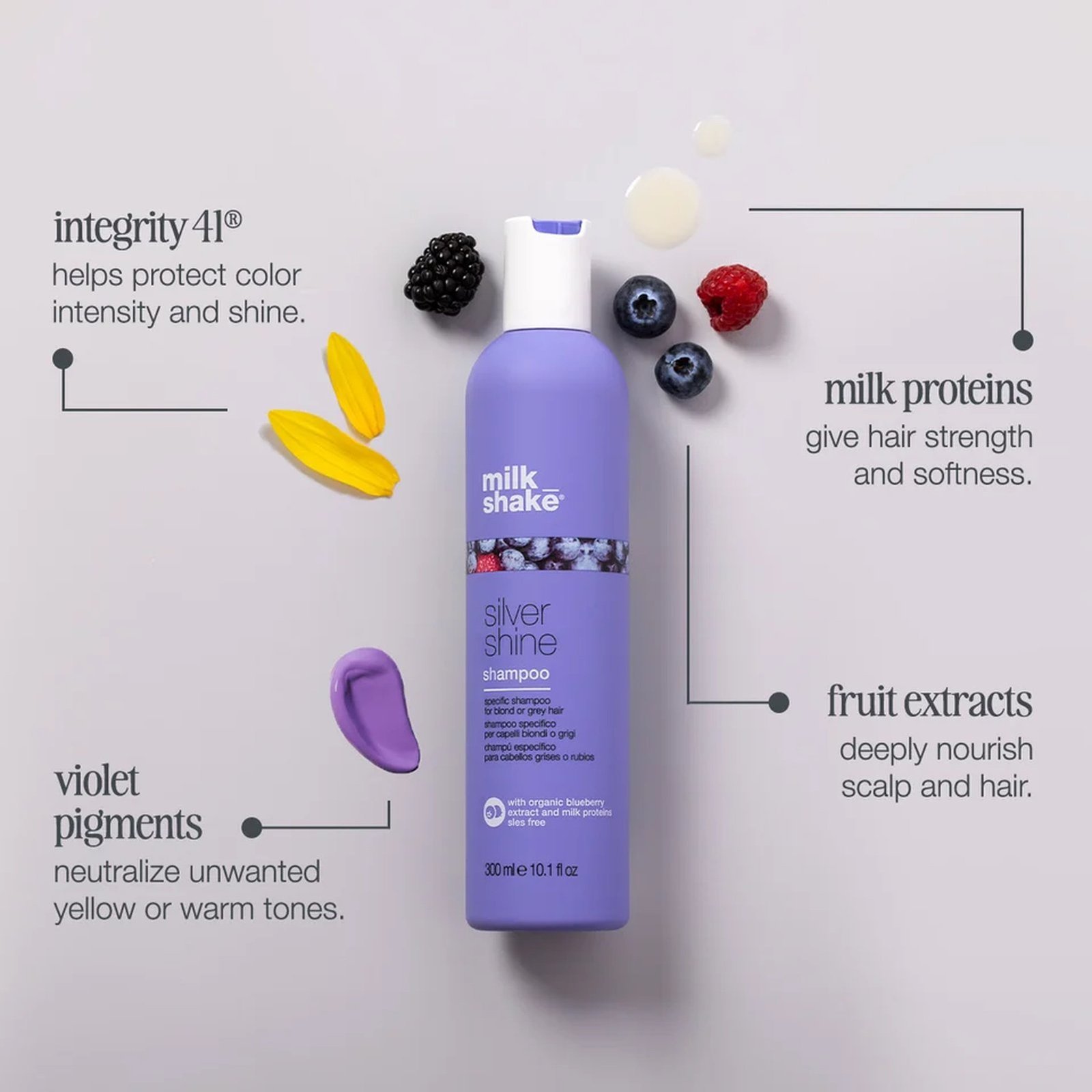 milk_shake Silver Shine Shampoo 300ml