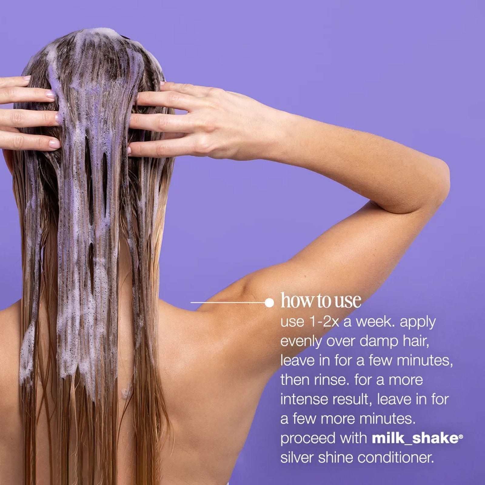 milk_shake Silver Shine Shampoo 300ml