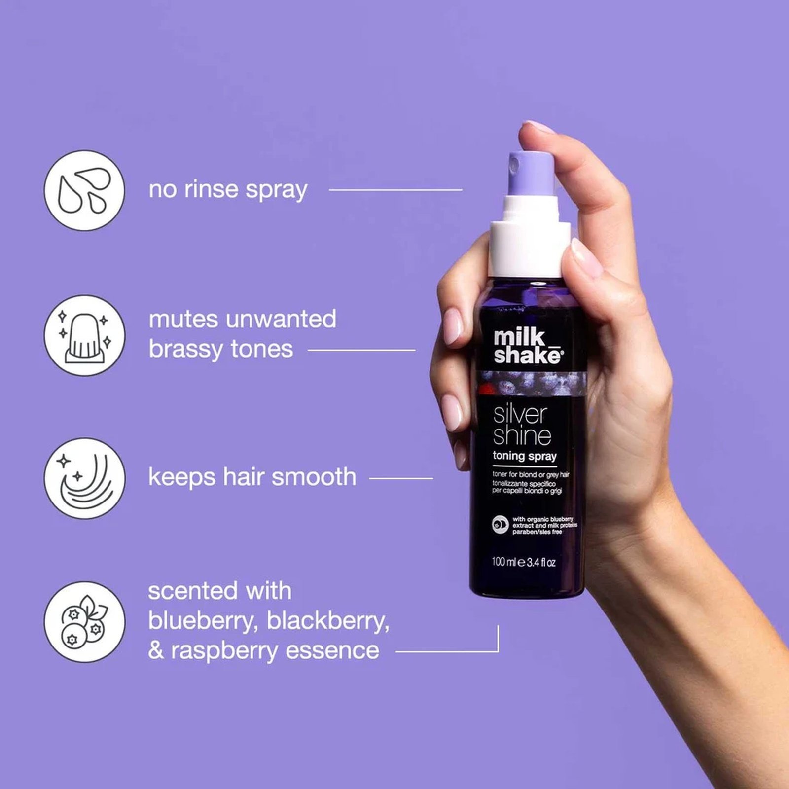 milk_shake Silver Shine Toning Spray 100ml
