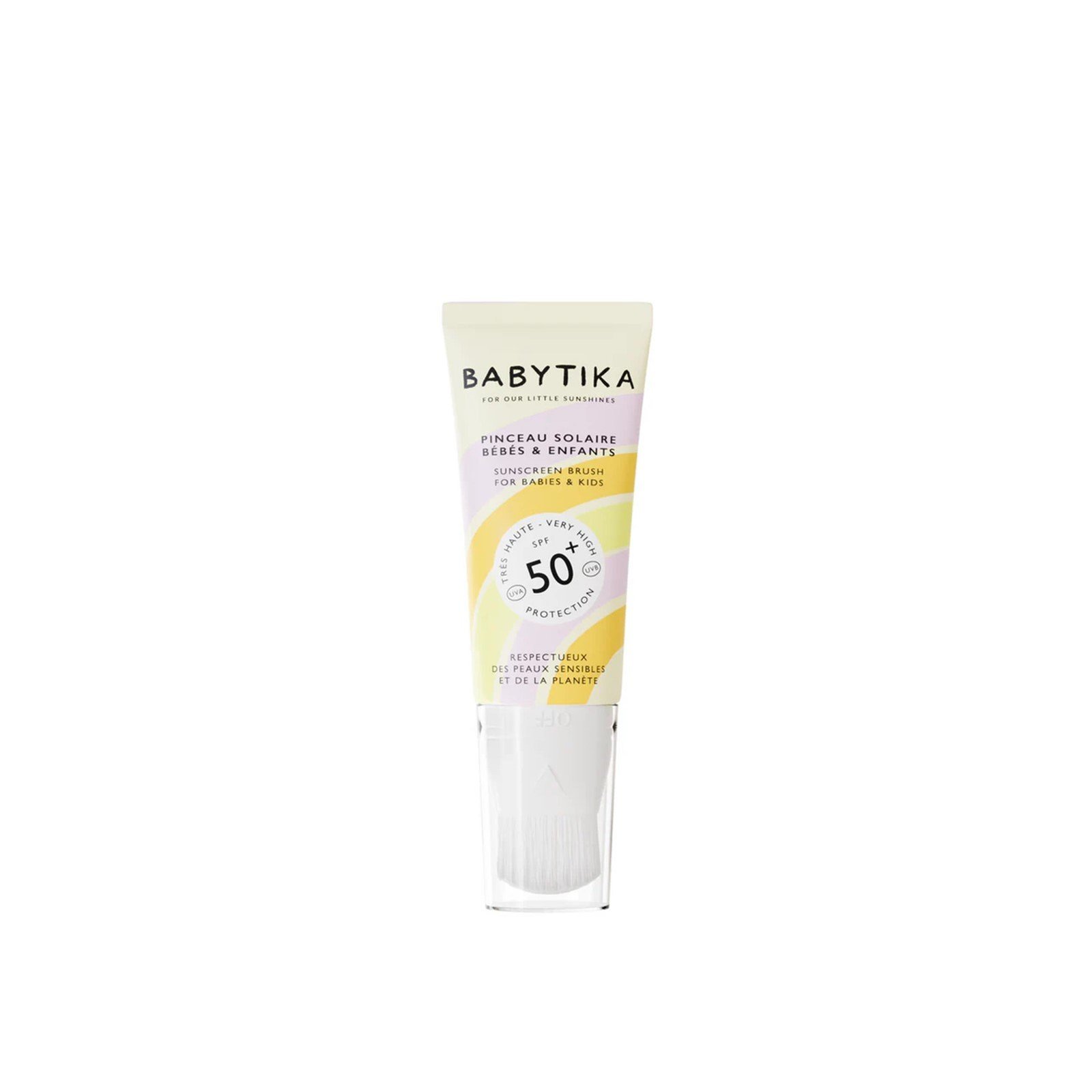 MIMITIKA Babytika Furçë me Krem Mbrojtës nga Dielli për Bebe & Fëmijë SPF50+ 40ml