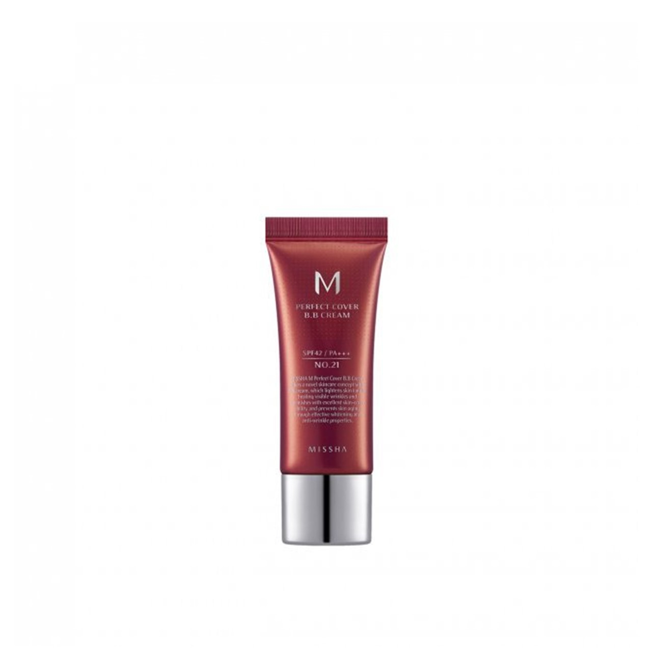 Missha M Perfect Cover BB Cream SPF42 21 Light Beige 20ml
