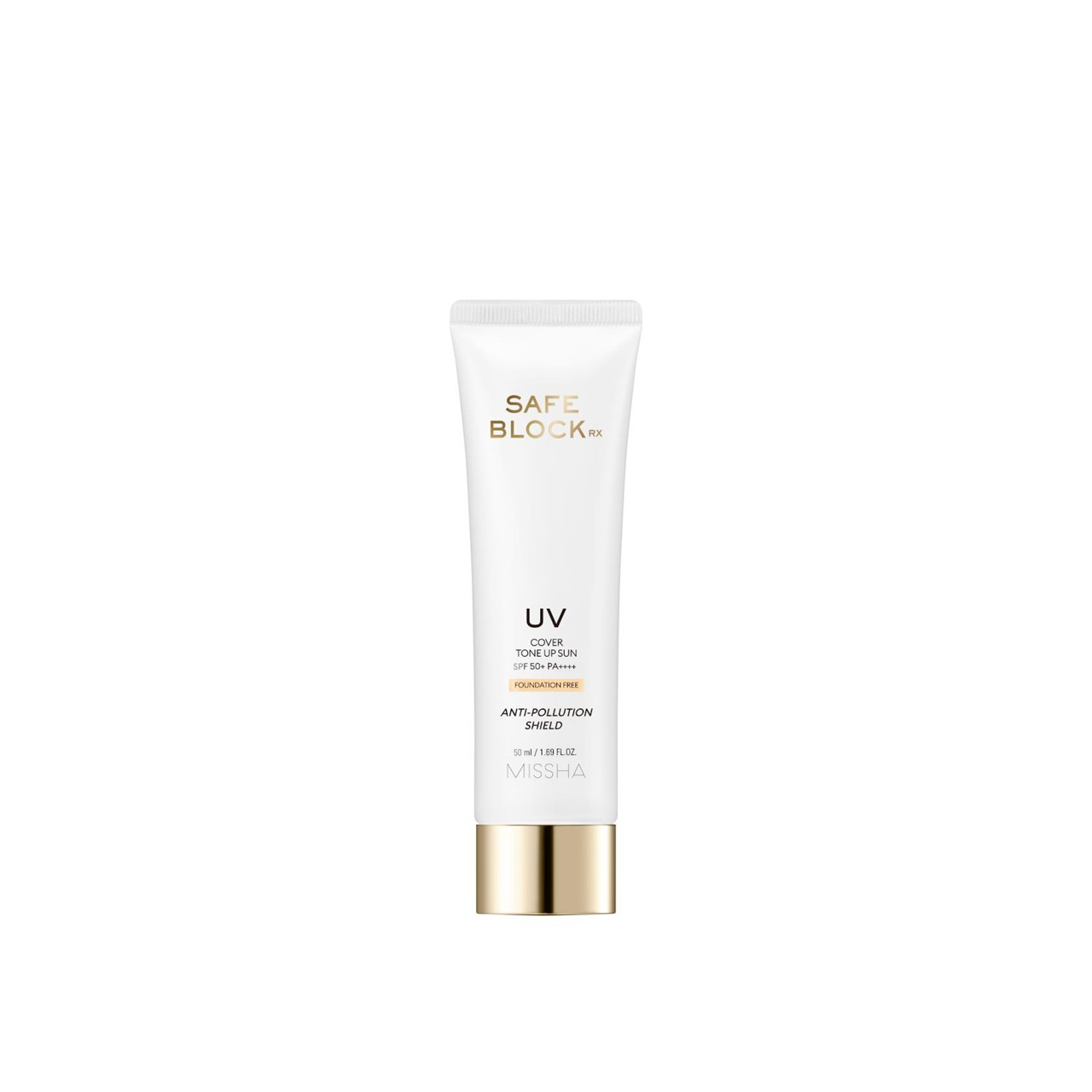 Missha Safe Block RX Täckande Ljusgörande Solkräm SPF50+ 50ml