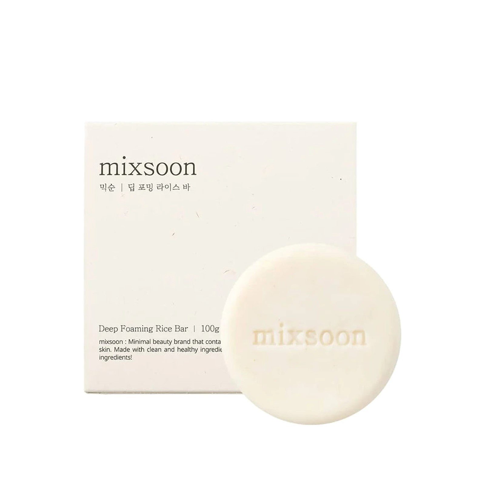mixsoon Deep Foaming Rice Bar 100g