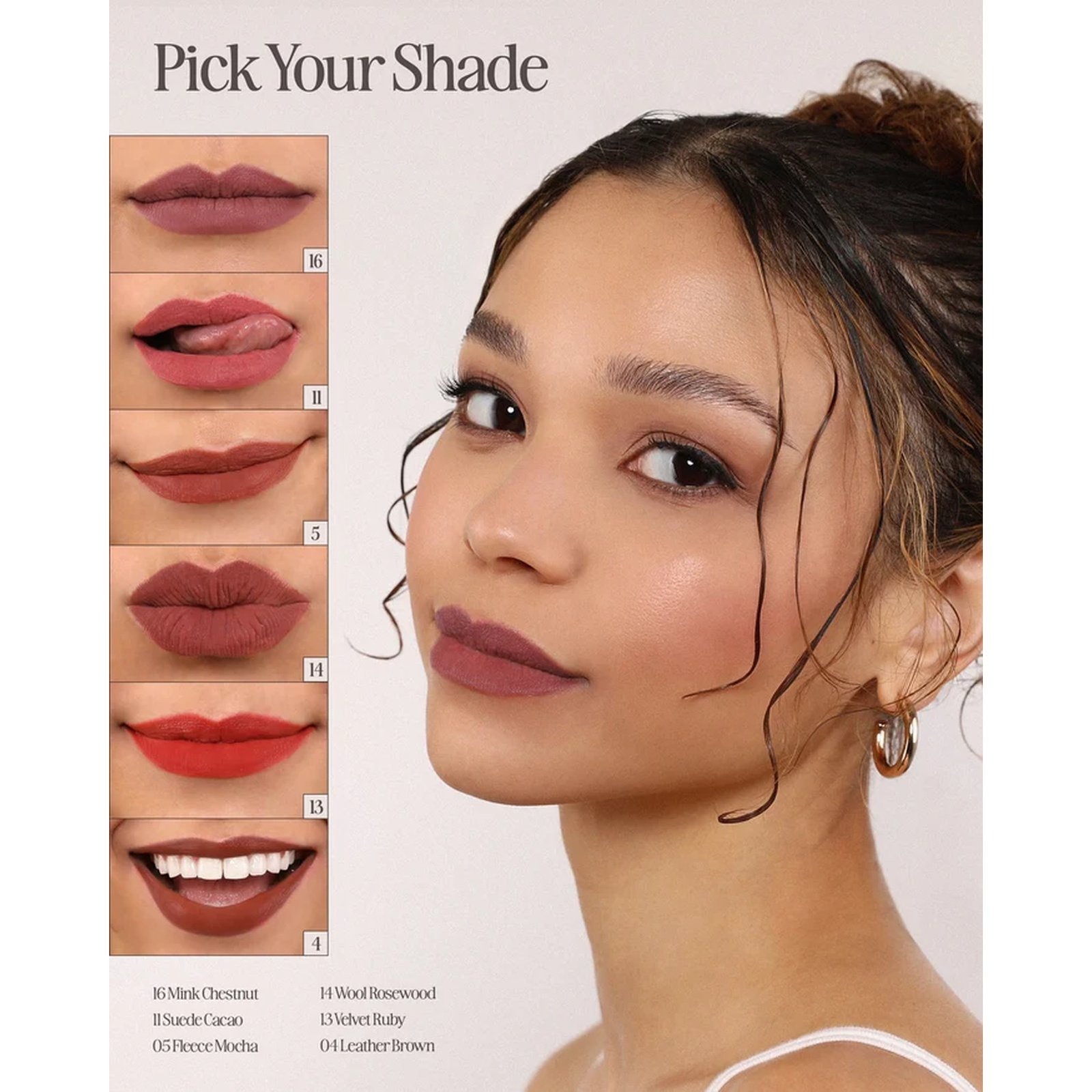 Moira Cushion Kiss Lip Cream 004 Leather Brown 1.5g