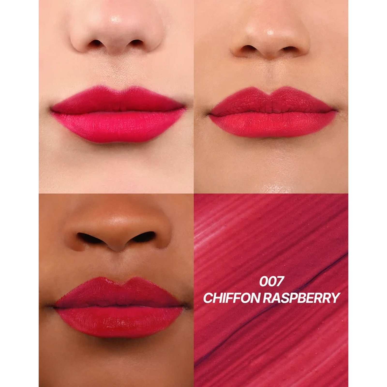 Moira Cushion Kiss Lip Cream 007 Chiffon Raspberry 1.5g