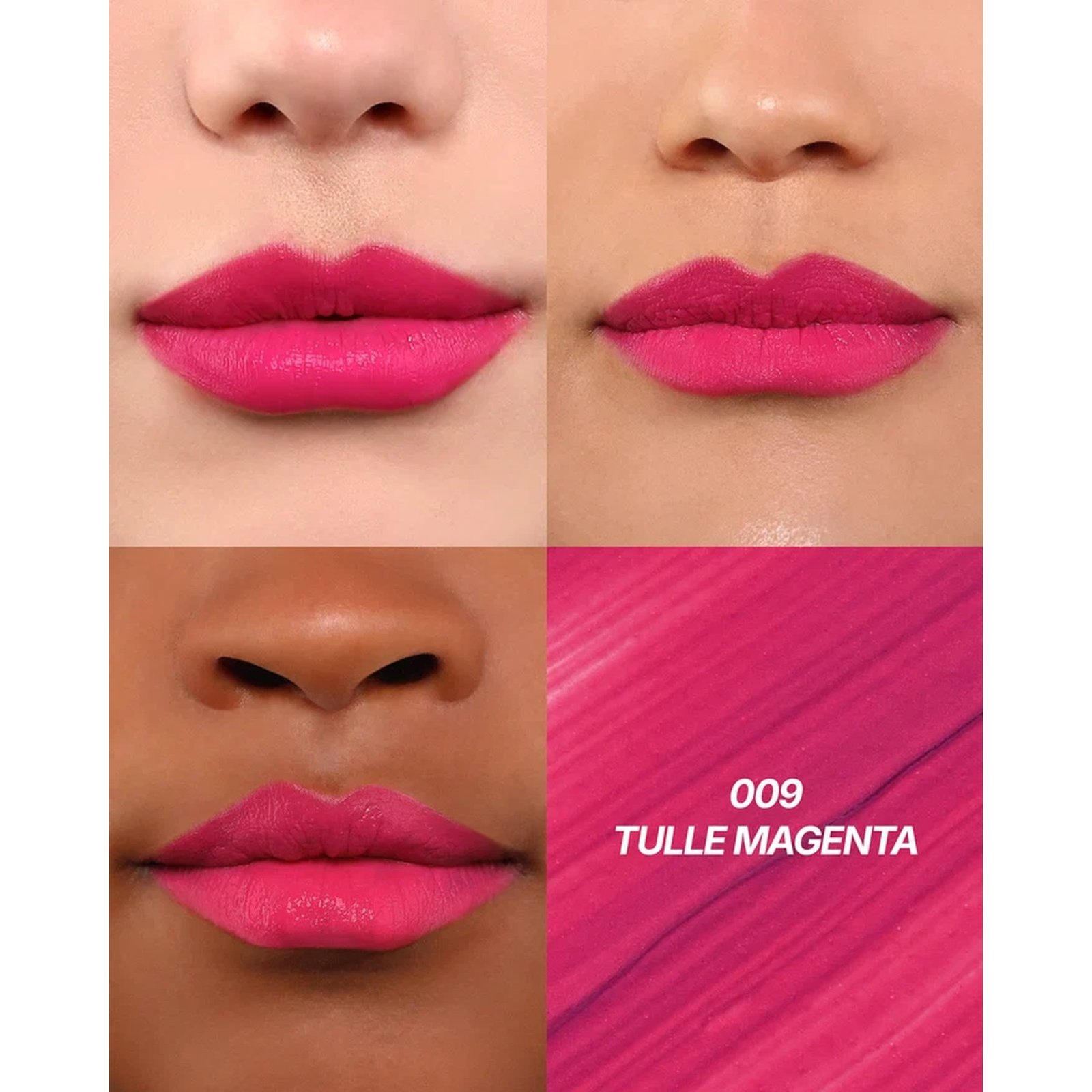 Moira Cushion Kiss Lip Cream 009 Tulle Magenta 1.5g