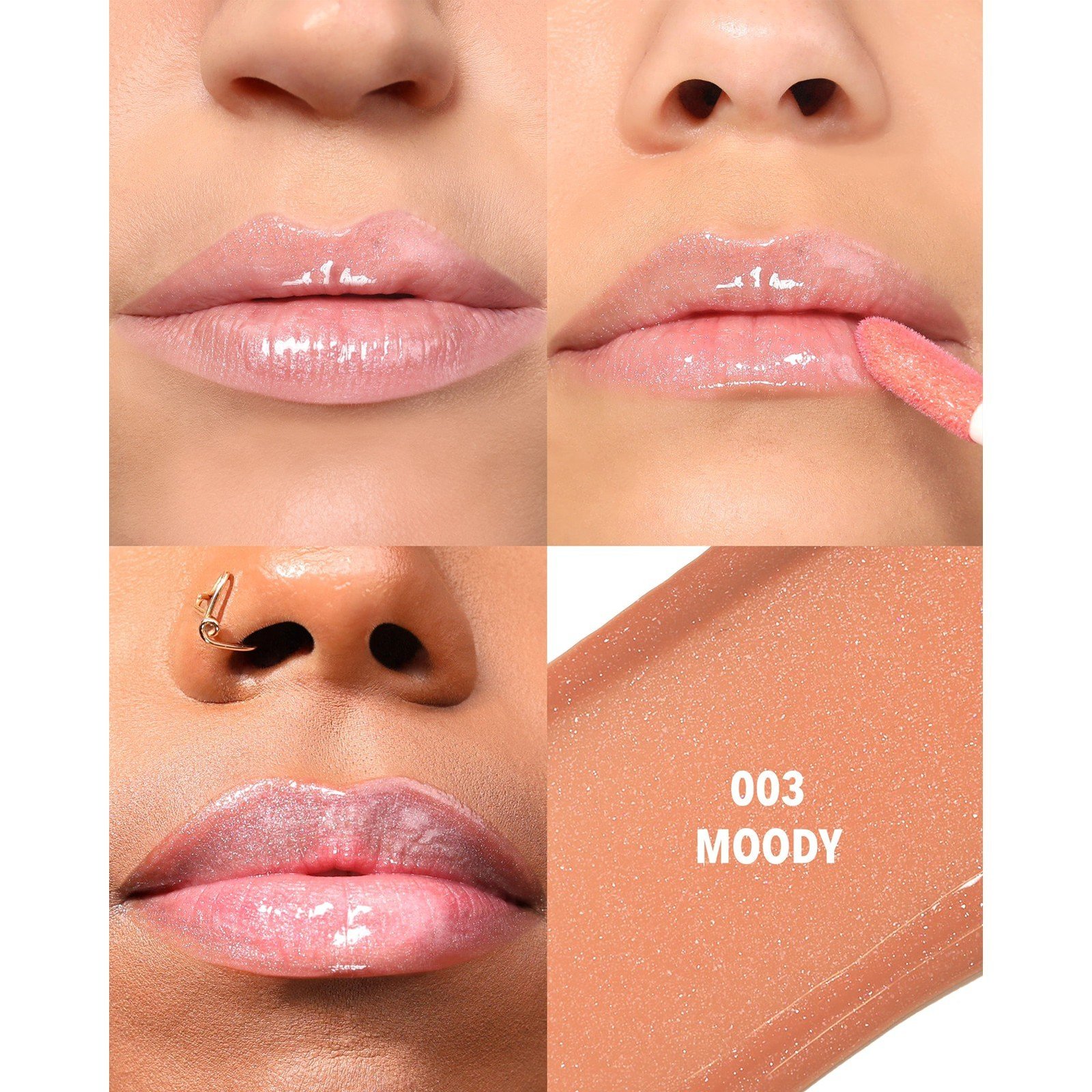 Moira زيت شفاه لامع منفّخ للشفاه 003 Moody 3.5ml