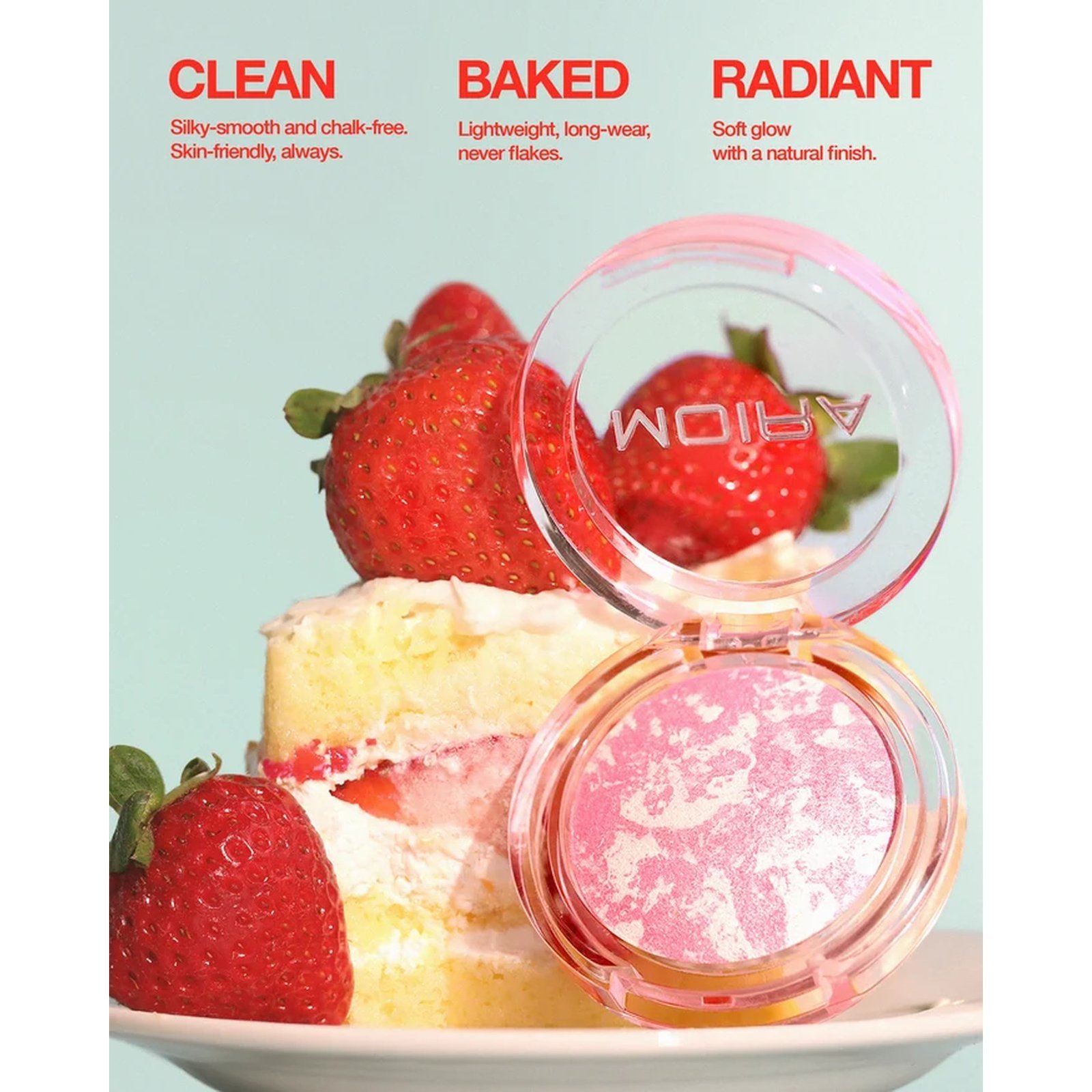 Moira Marvelous Baked Blush 005 Rose Cupcake 4g