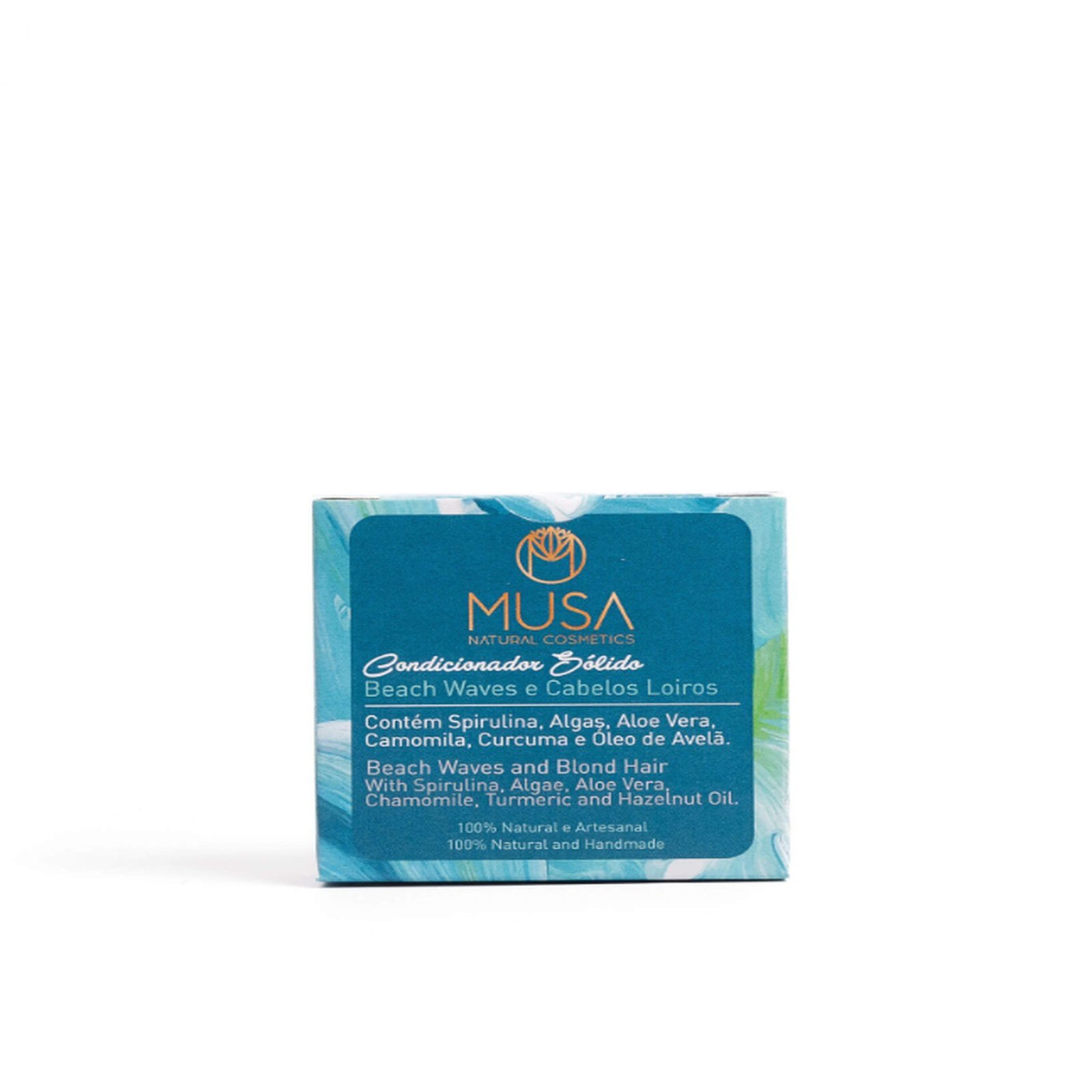 MUSA Natural Cosmetics Beach Waves and Blonde Hair Solid Conditioner 40g