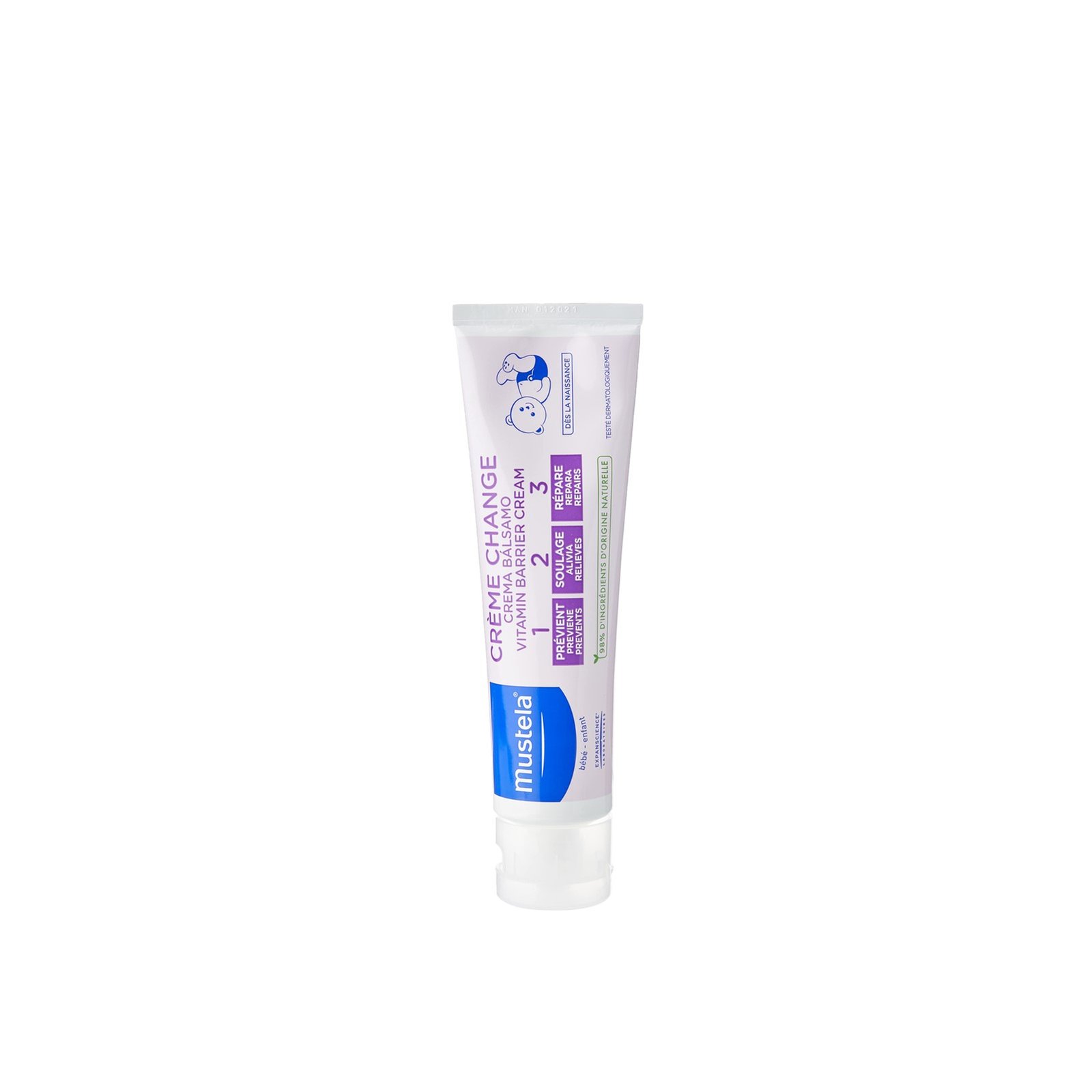 Mustela Baby 1 2 3 Vitamin Barrier Cream 50ml