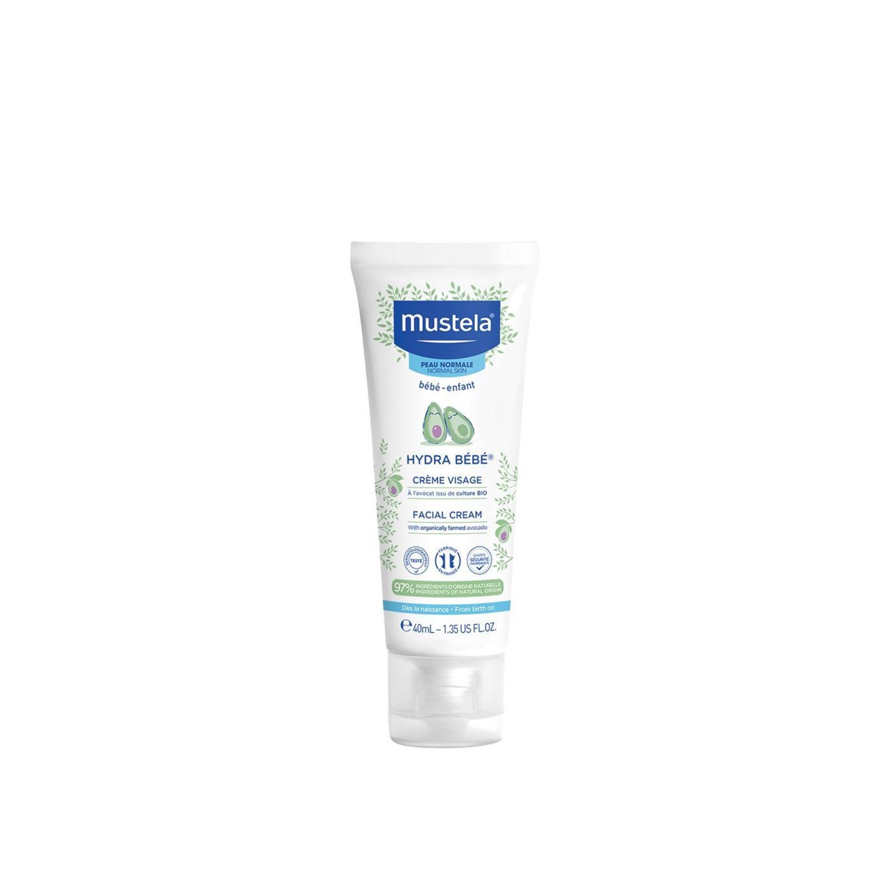 Mustela Baby Hydra Bébé Crema Facial 40ml