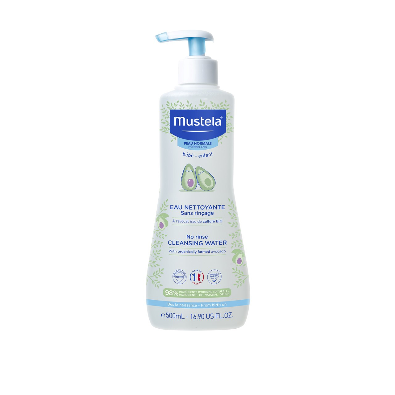 Mustela Baby No Rinse Cleansing Water Face&Diaper Area